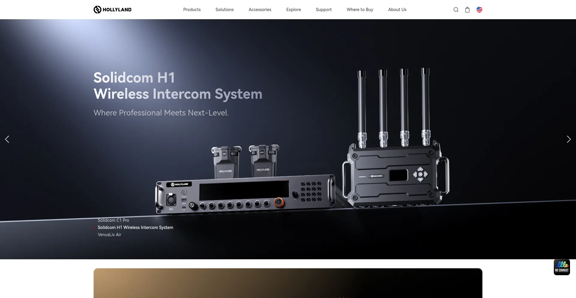 Hollyland.com Screenshot