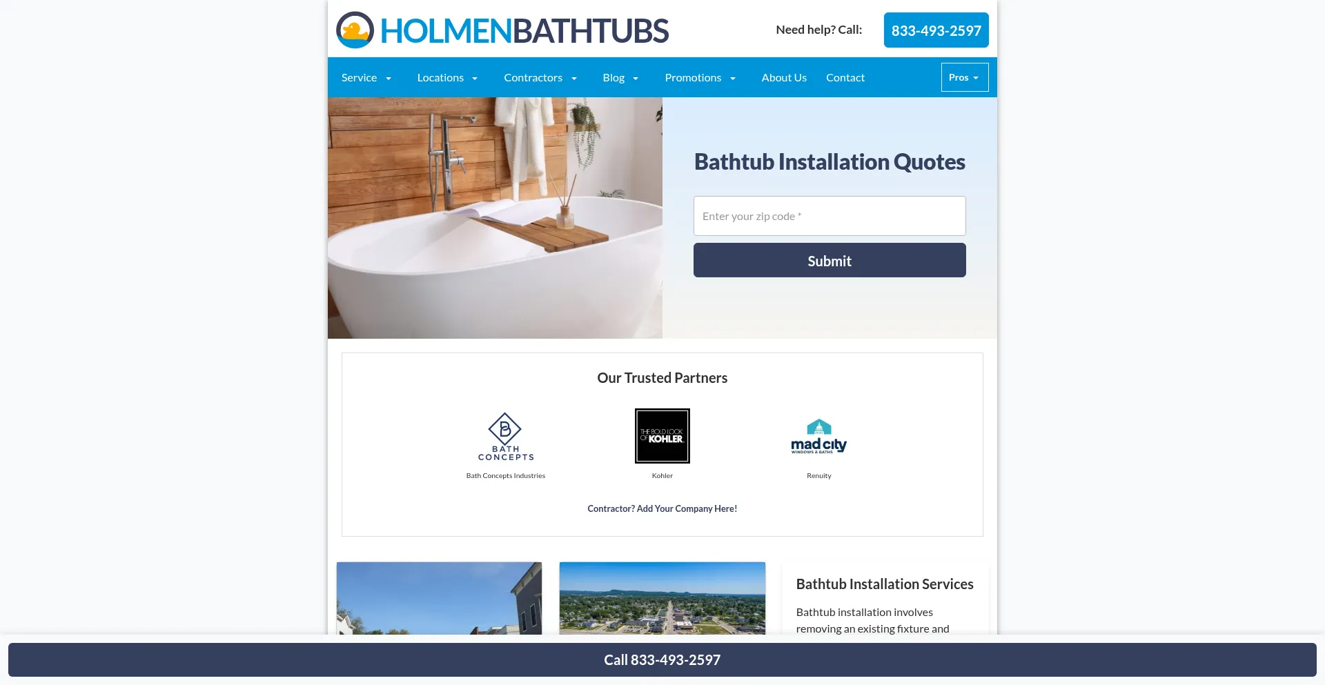 Holmenbathtubs.com