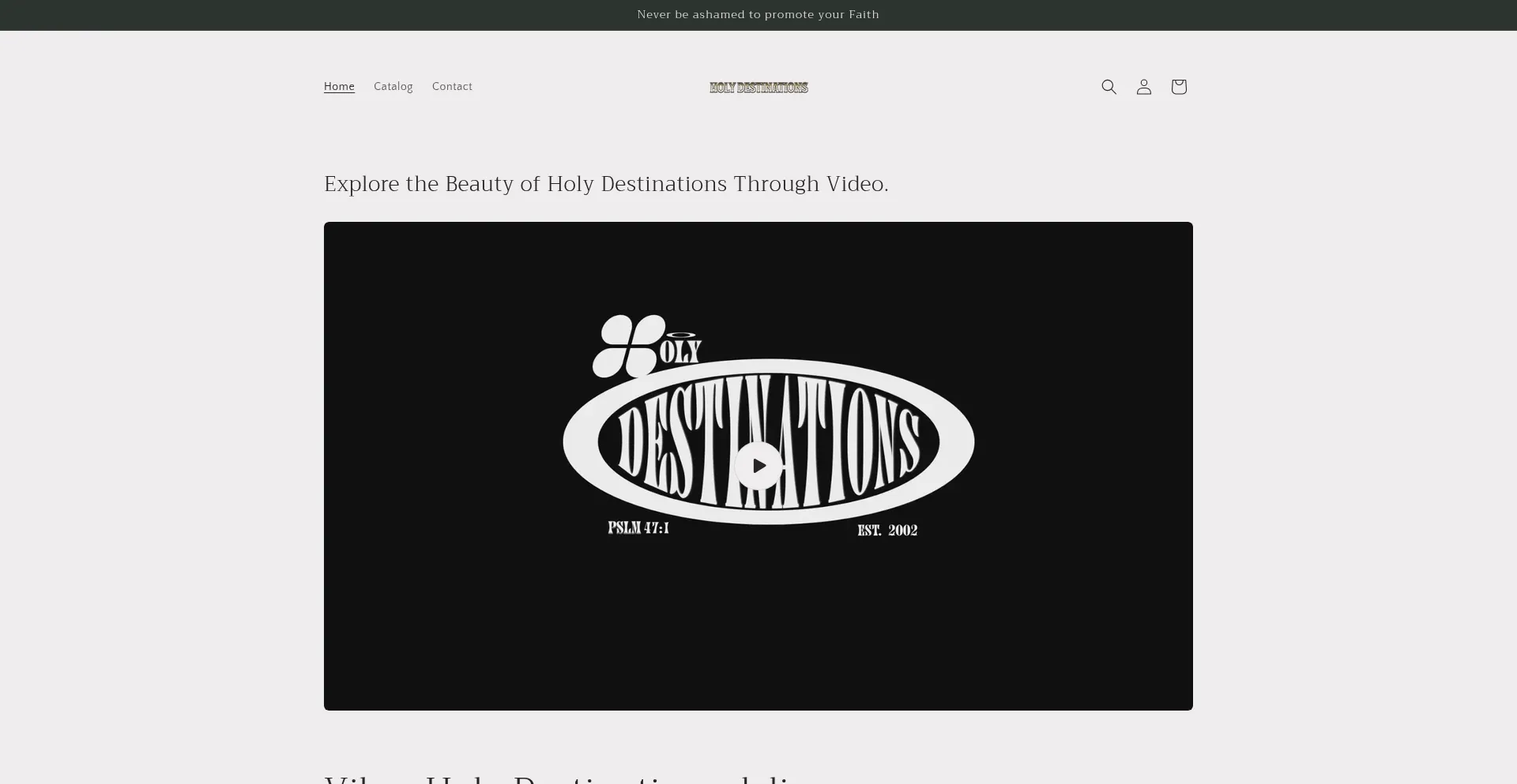 Holydestinationsbrand.com
