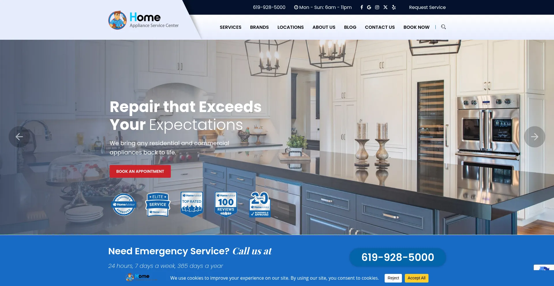 Home-appliance-repair-san-diego.com Screenshot