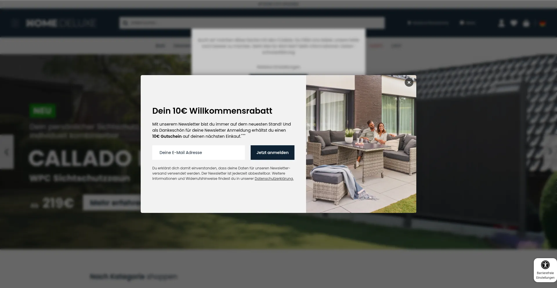 ¿És Seguro y Confiable Home-deluxe-gmbh.de?