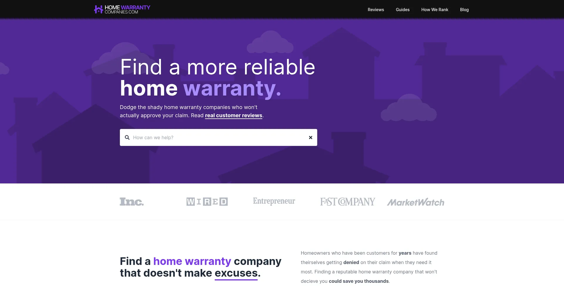 ¿És Seguro y Confiable Home-warranty-companies.com?