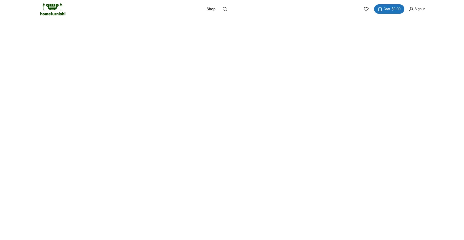 Website screenshot of Homefurnishi.com