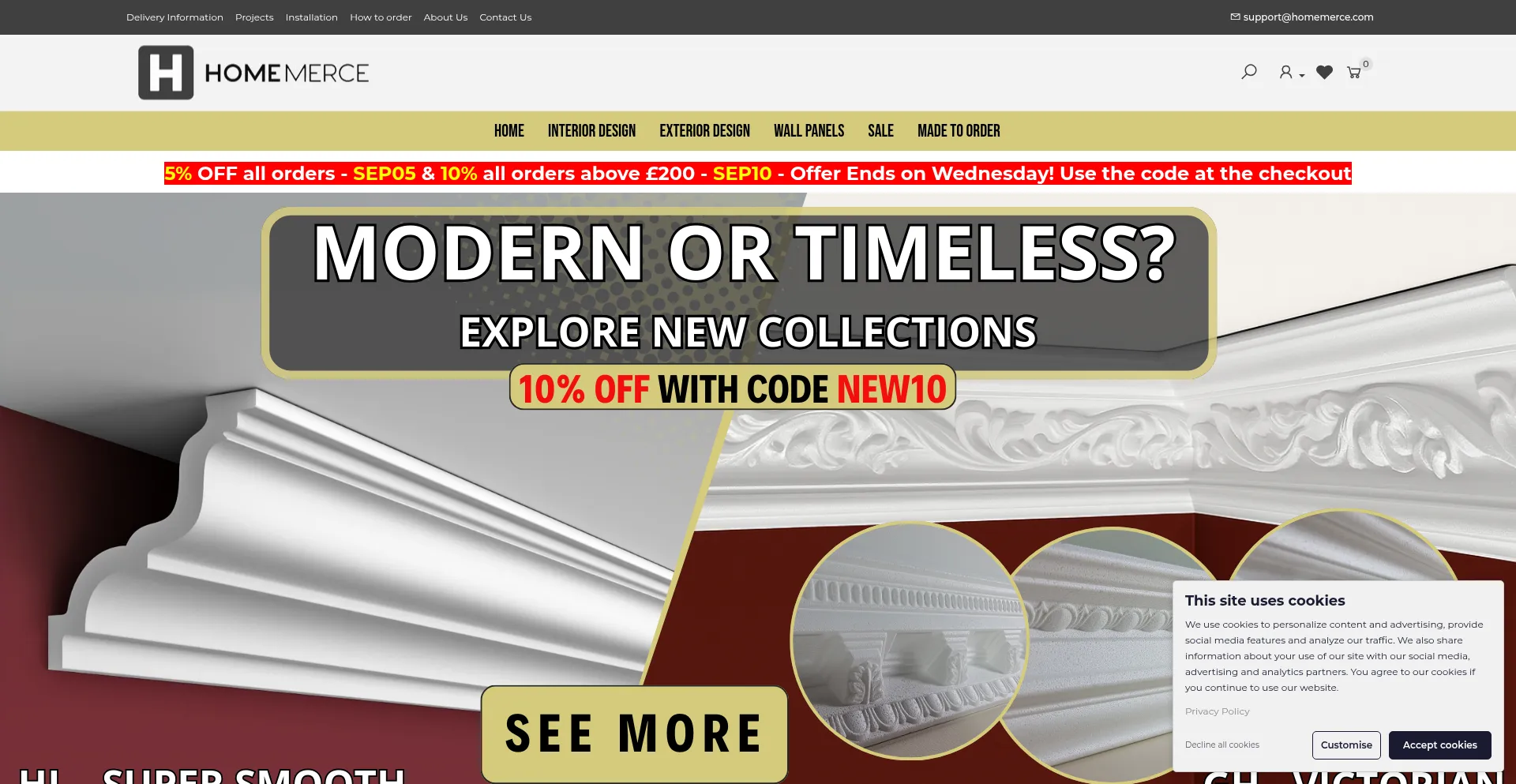 Homemerce.com Screenshot