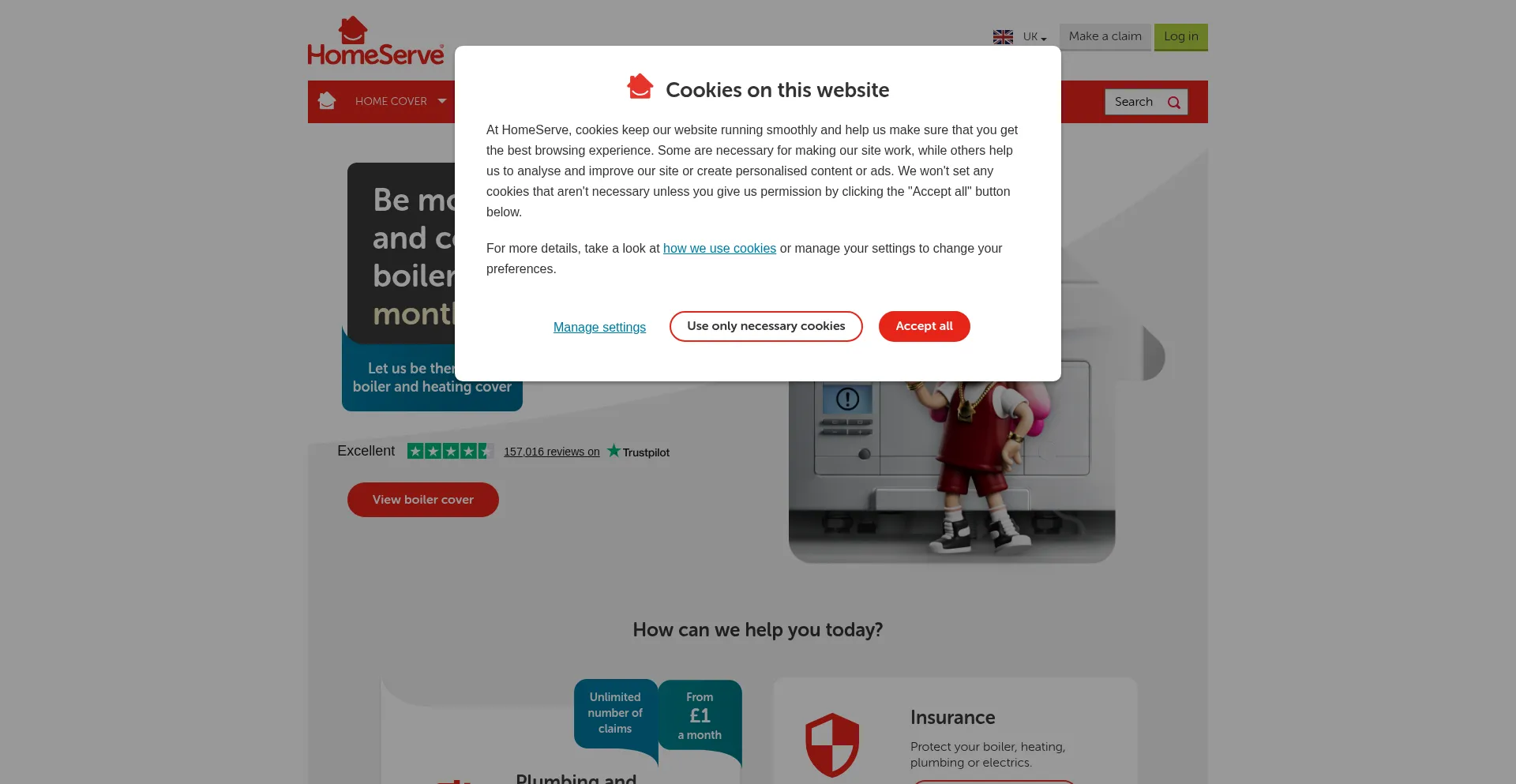 ¿És Seguro y Confiable Homeserve.co.uk?