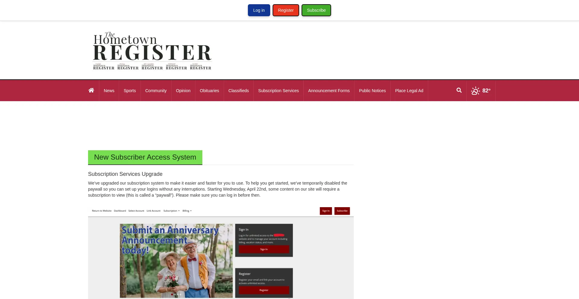 Hometownregister.com