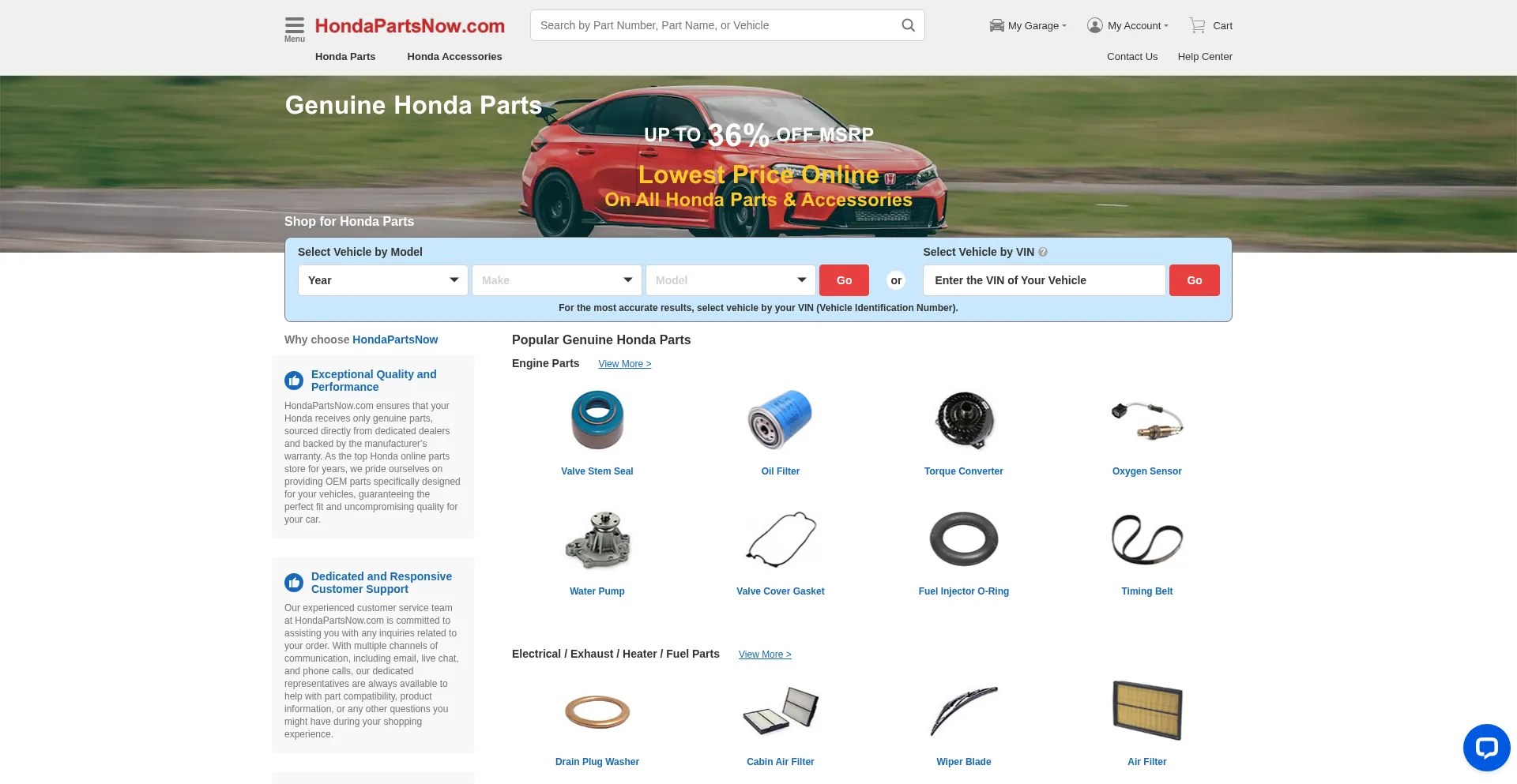 ¿És Seguro y Confiable Hondapartsnow.com?