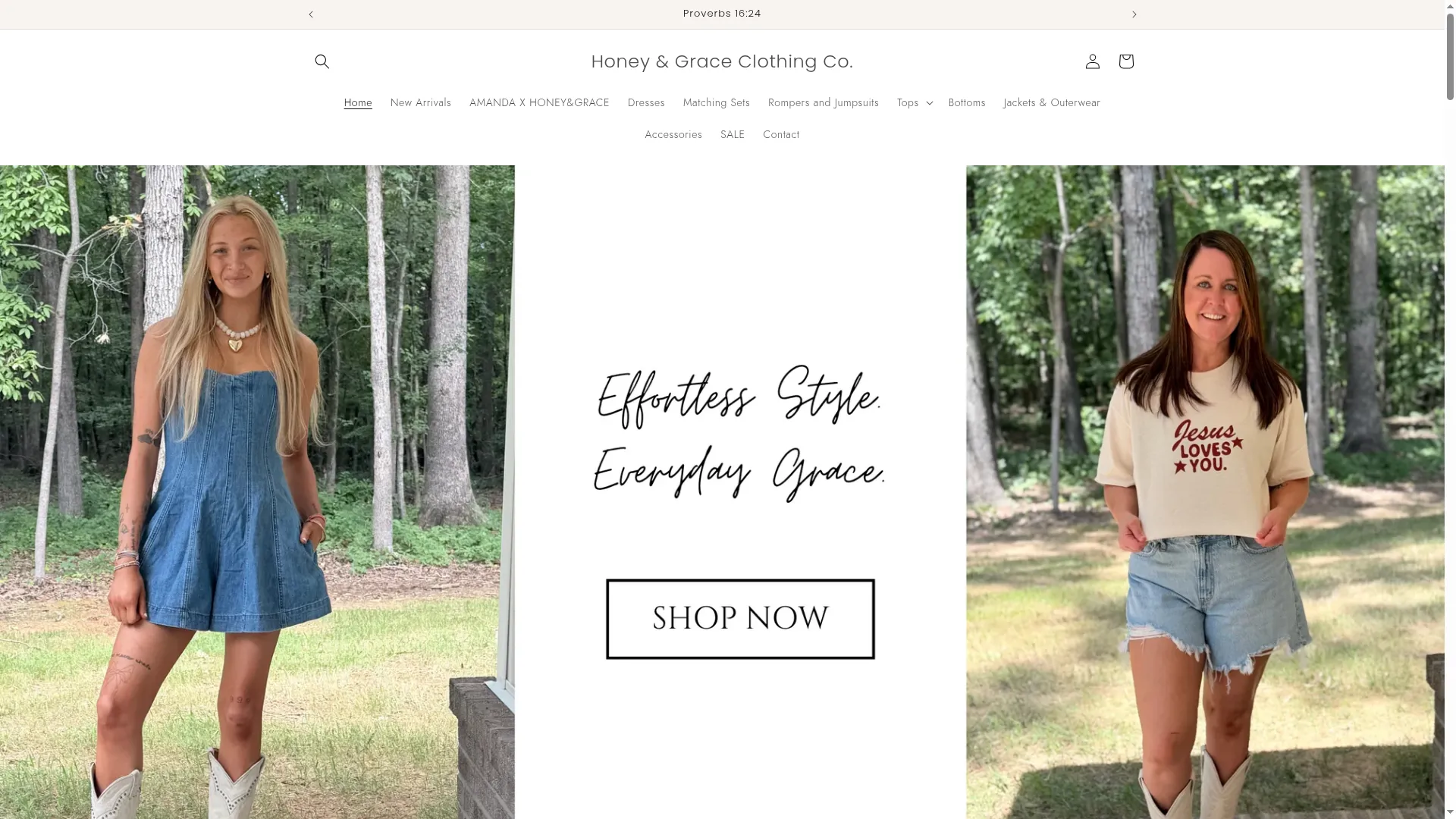 Honeygraceclothingco.com