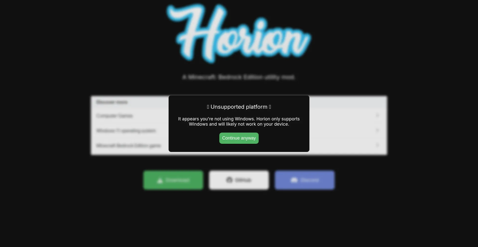 Horion.download
