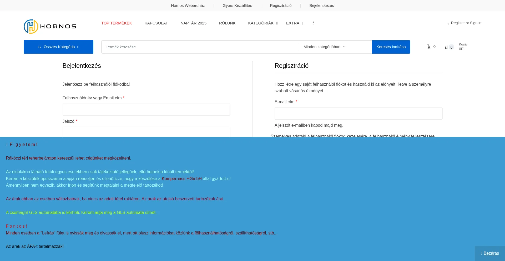 Hornos.hu Screenshot