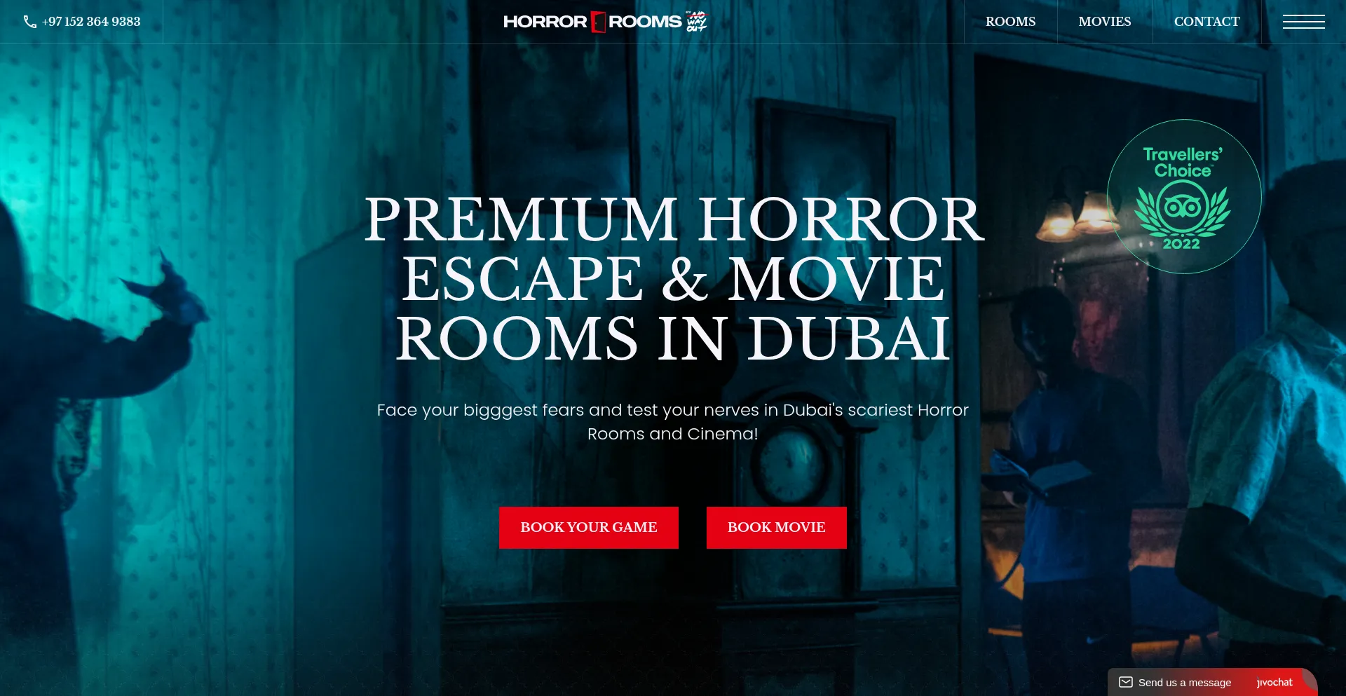 ¿És Seguro y Confiable Horrorrooms.ae?