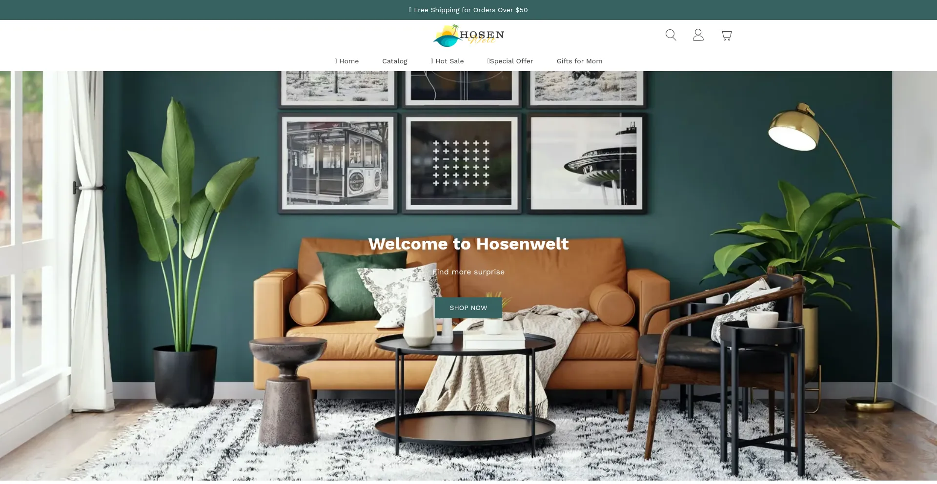 Website screenshot of Hosenwelt.com
