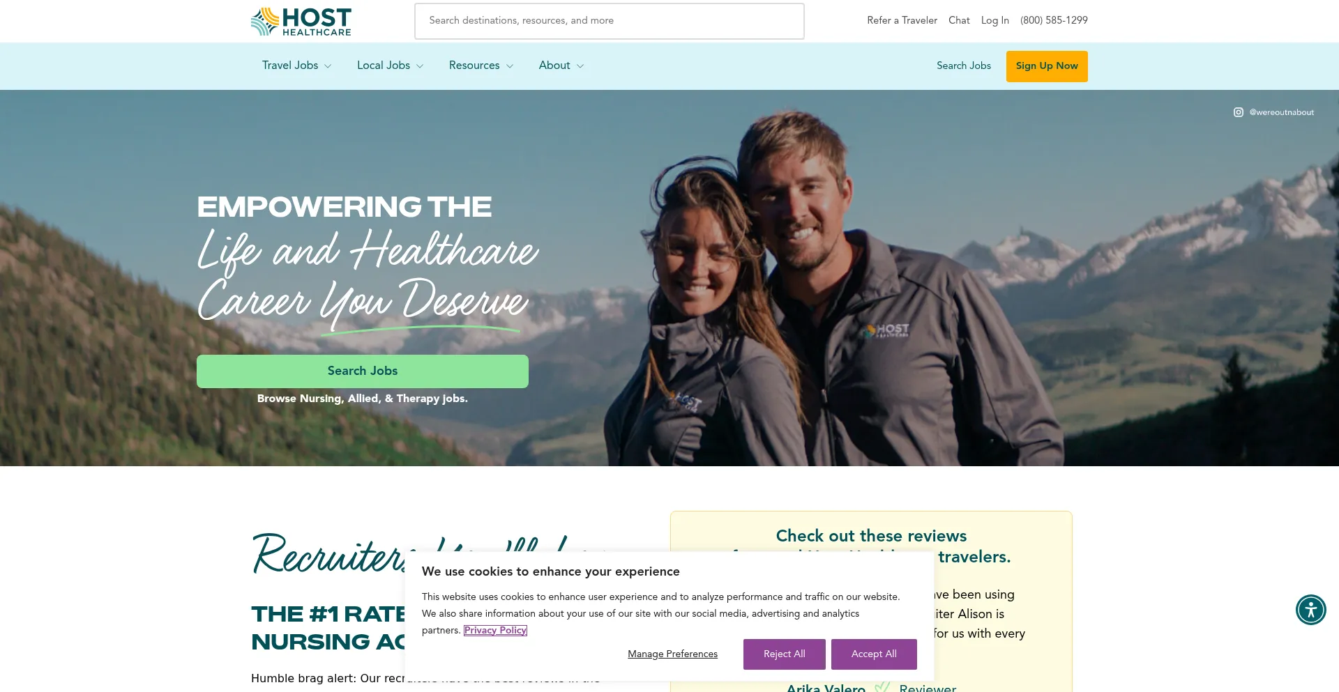 Hosthealthcare.com