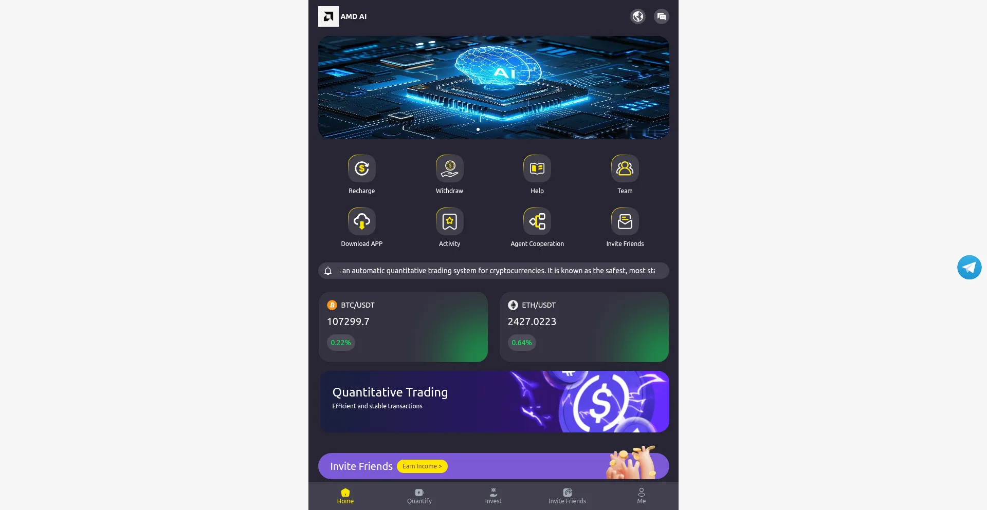Website screenshot of Hotamdai.com