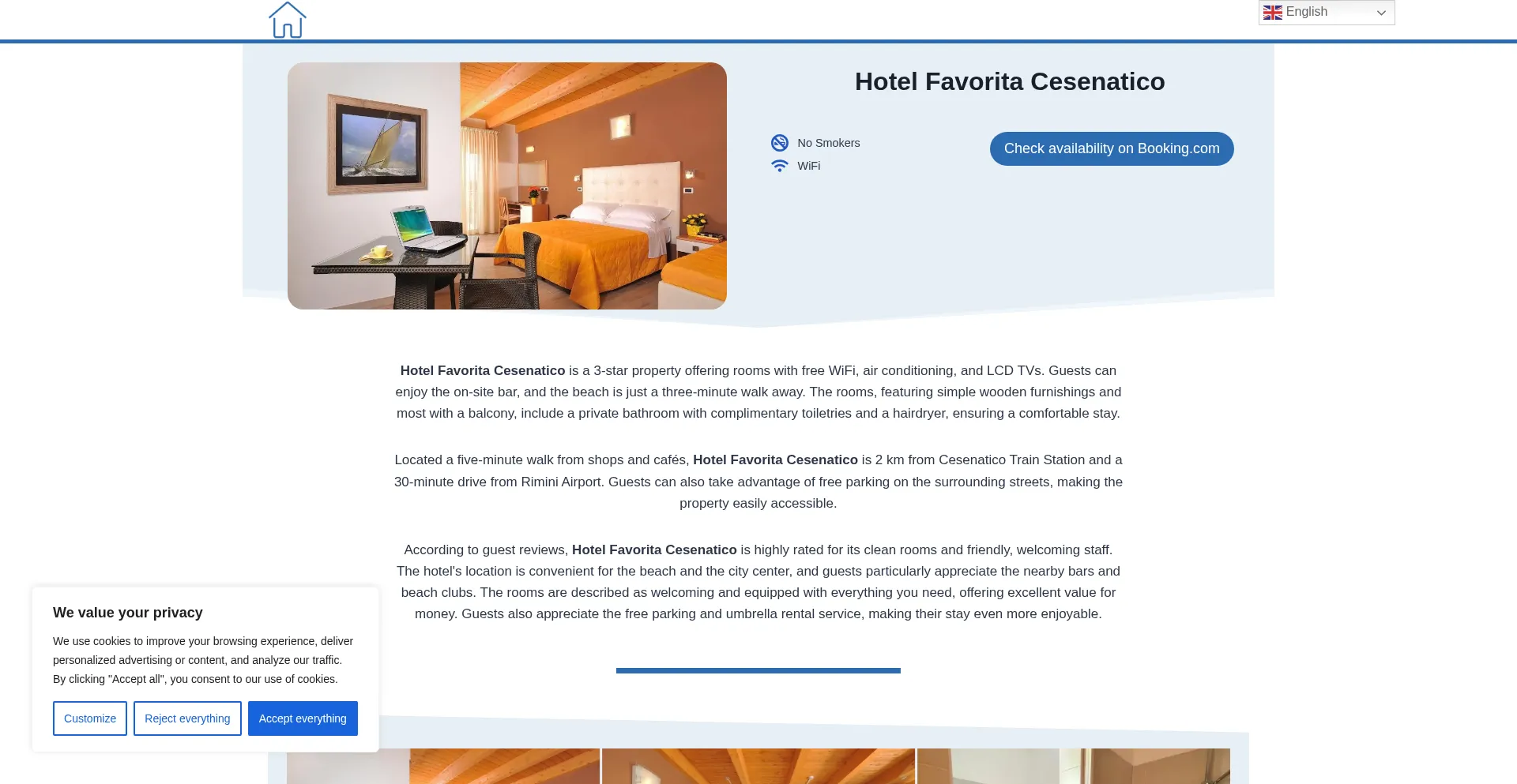 ¿És Seguro y Confiable Hotelfavoritacesenatico.top?