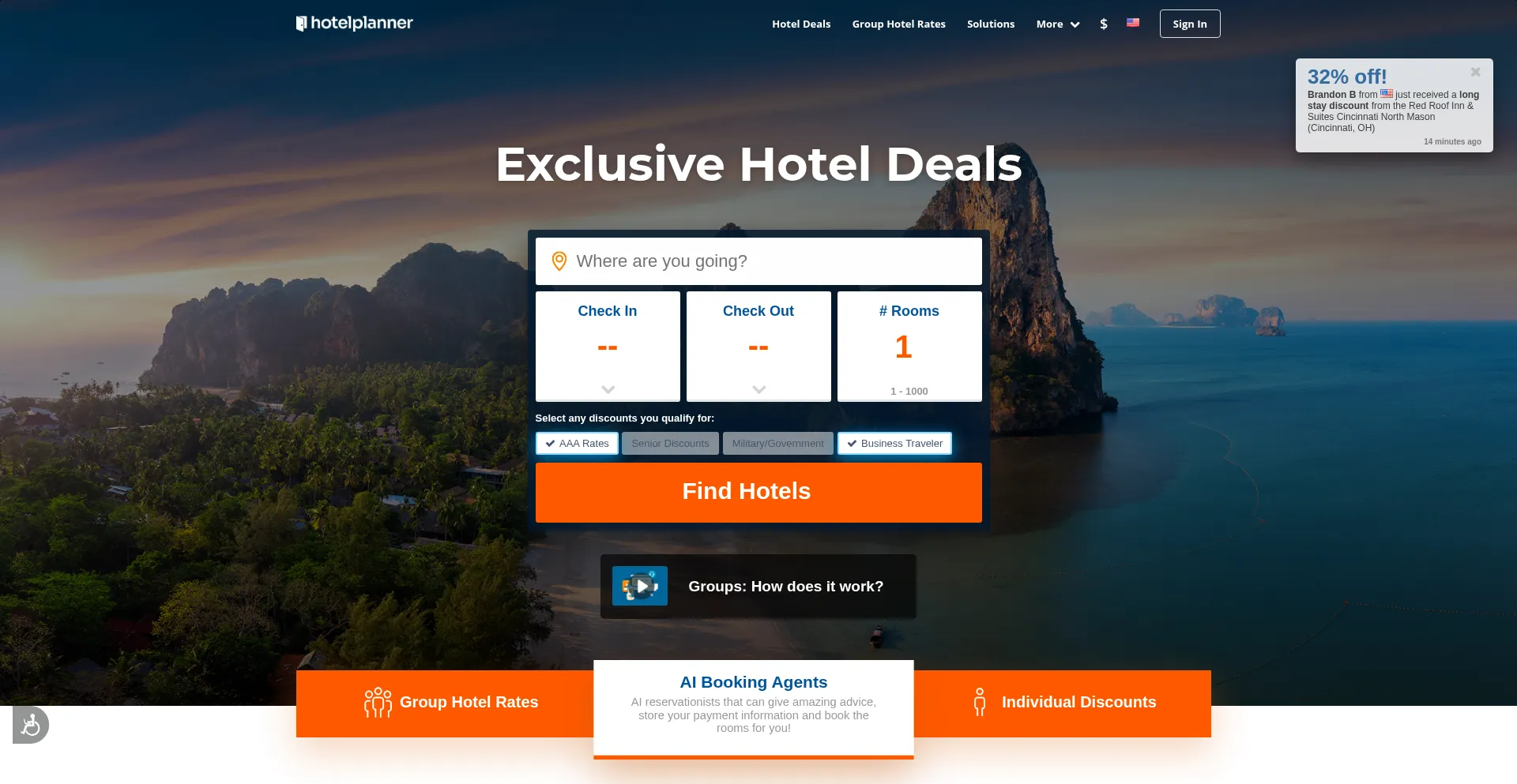 Hotelplanner.com Screenshot