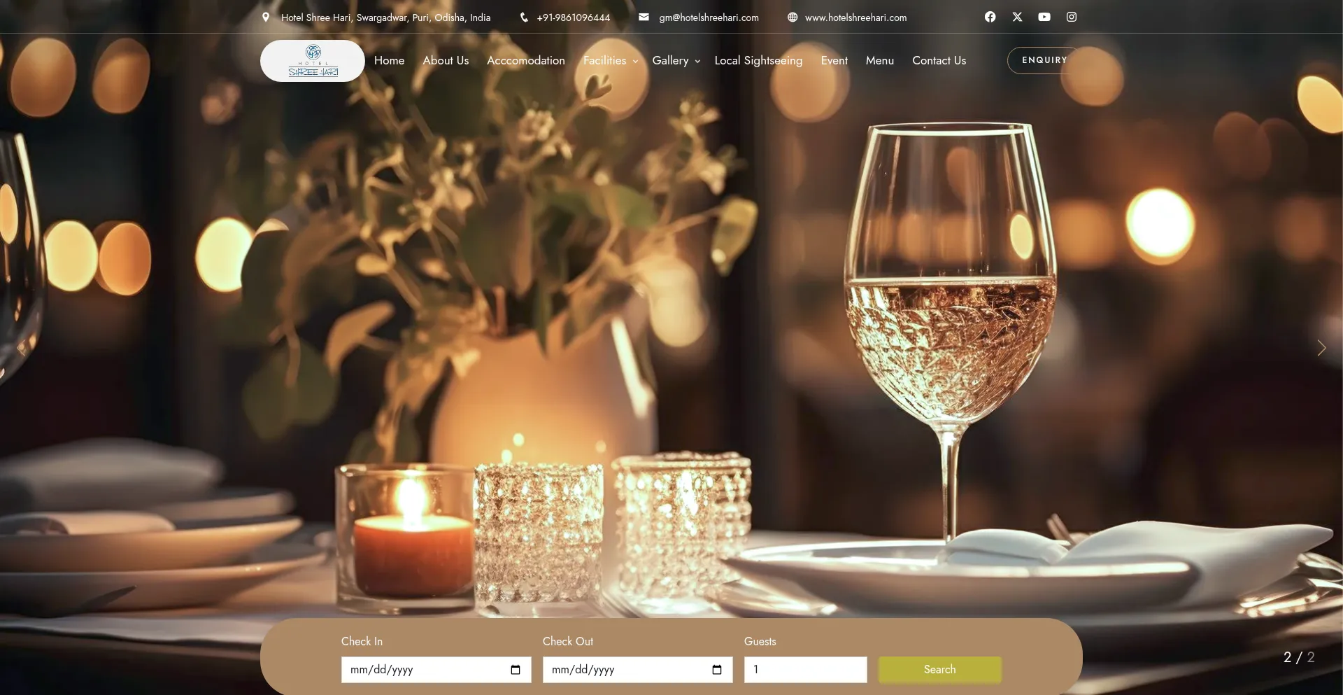 Hotelshreehari.com