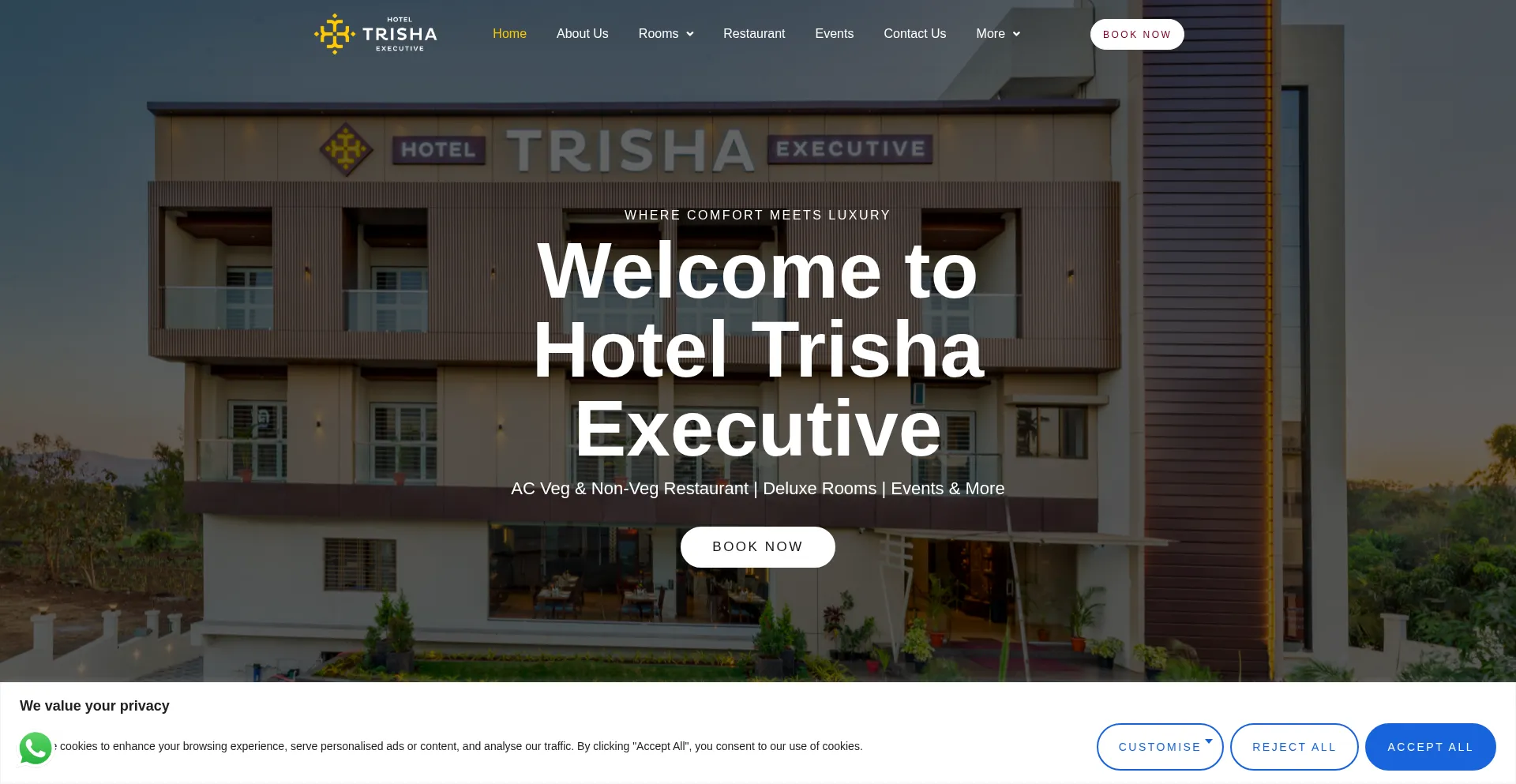 Hoteltrisha.com