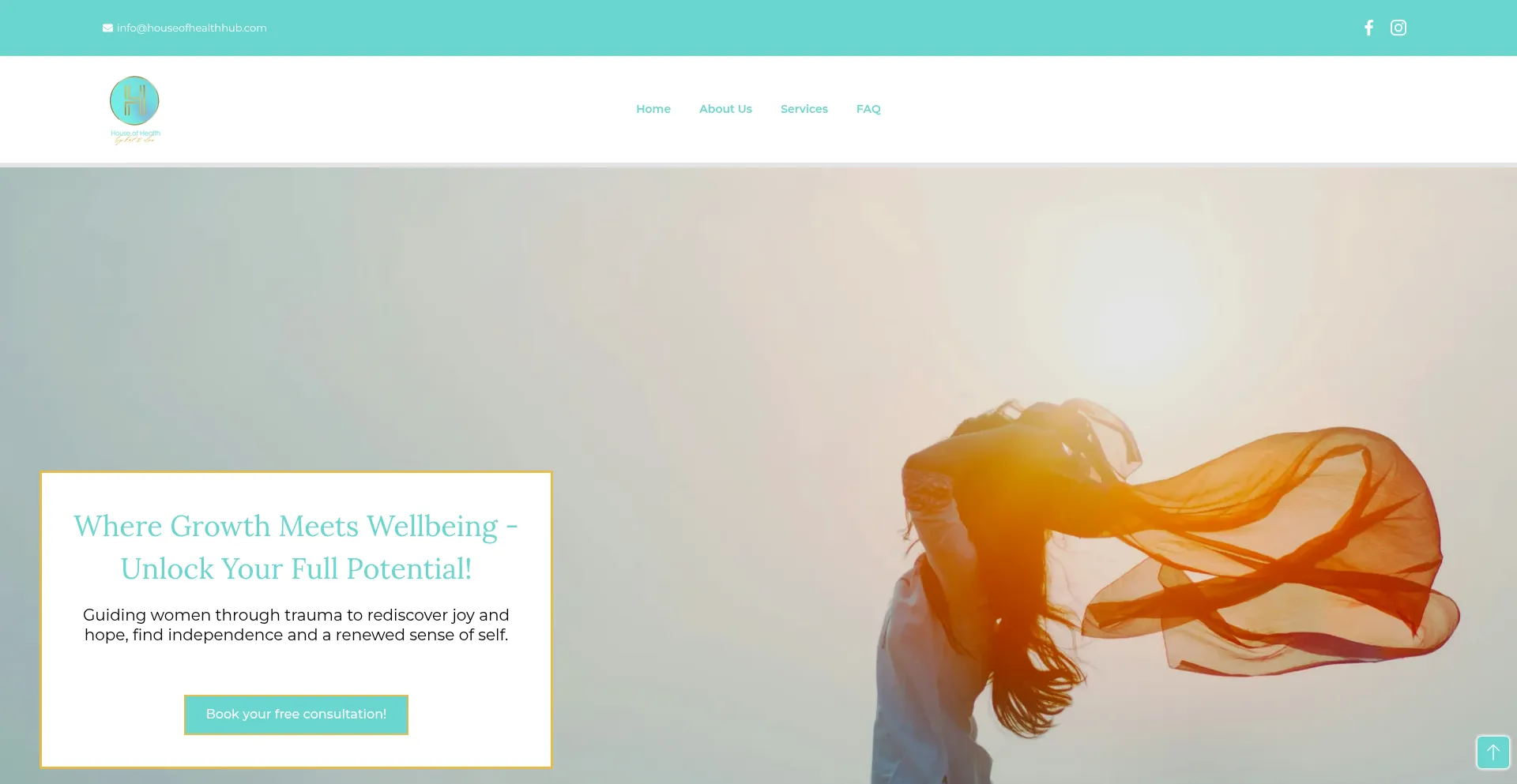 Houseofhealthhub.com Screenshot