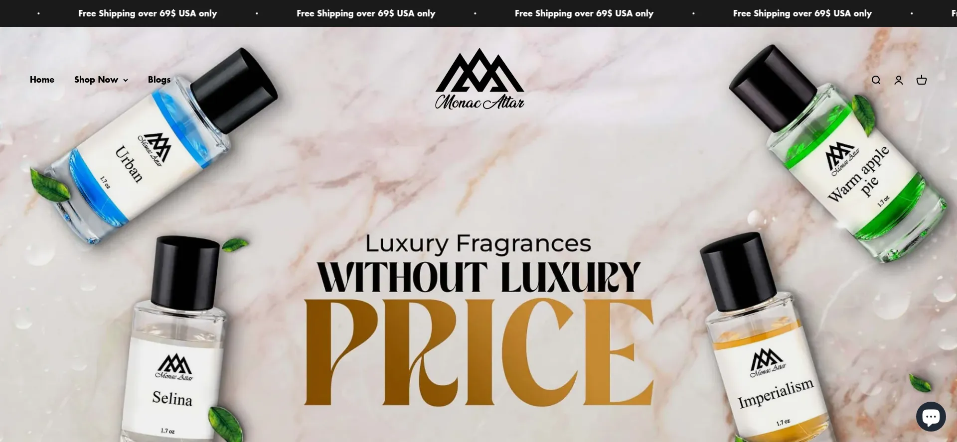 Website screenshot of Houseofmonac.com