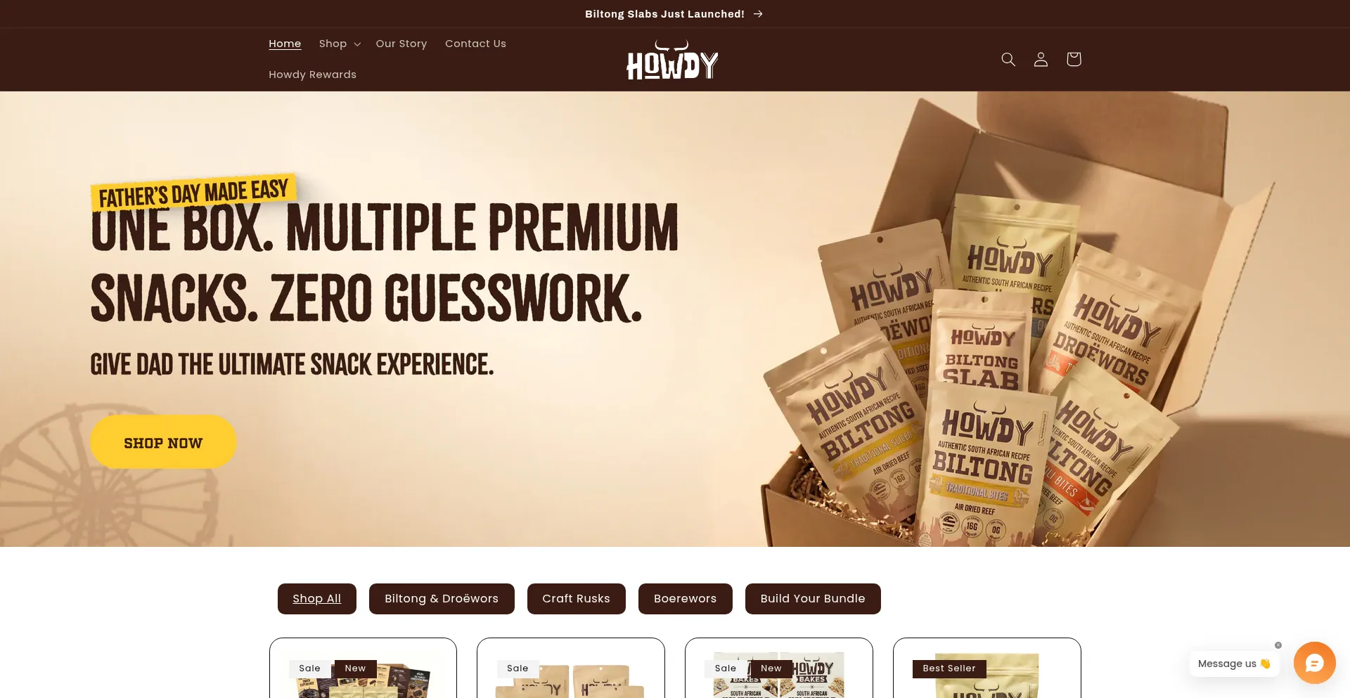 Howdysnax.com
