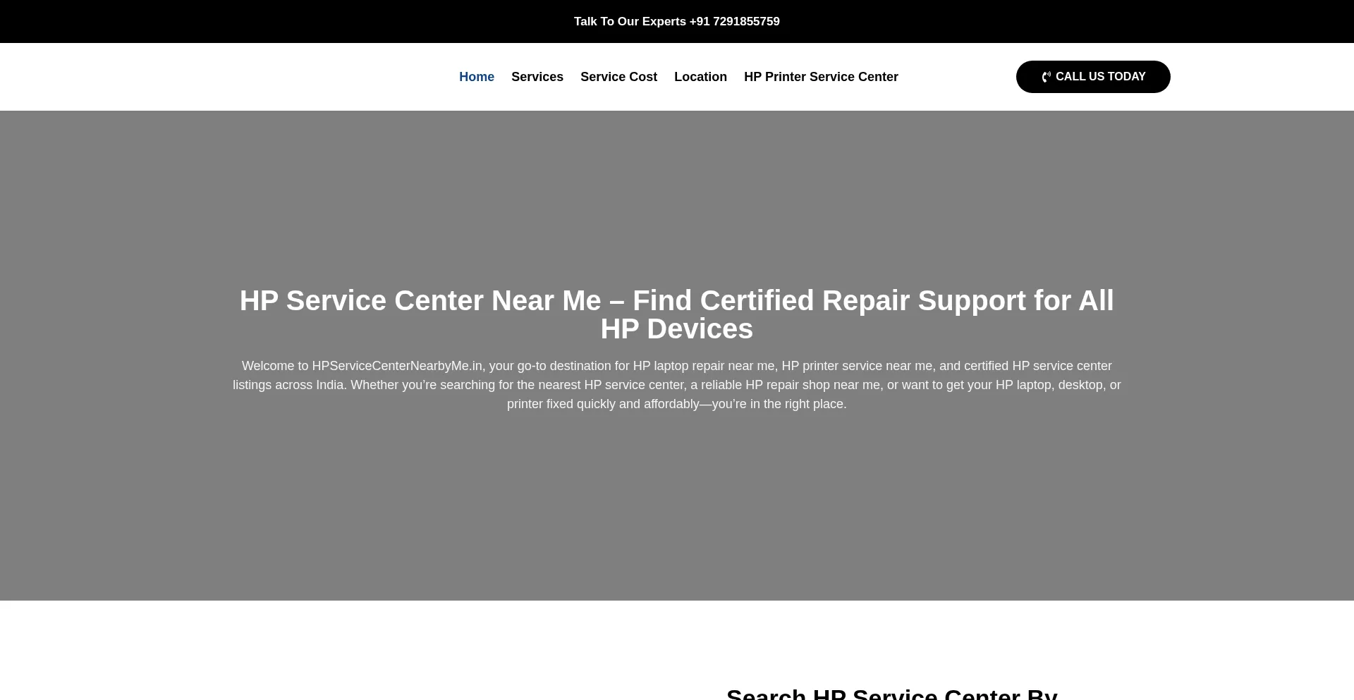 Hpservicecenternearbyme.in