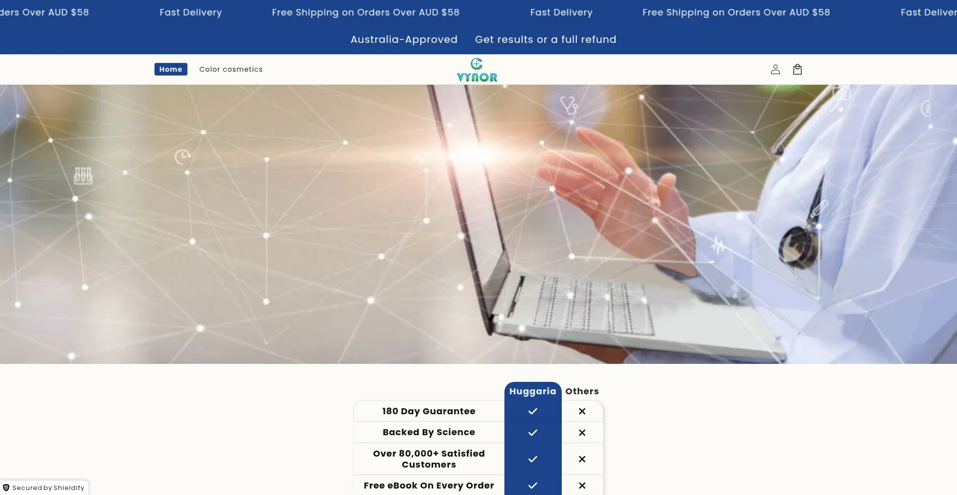 Huggaria.com Screenshot