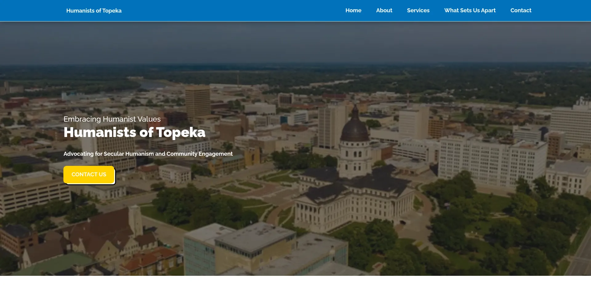 ¿És Seguro y Confiable Humanistsoftopeka.org?