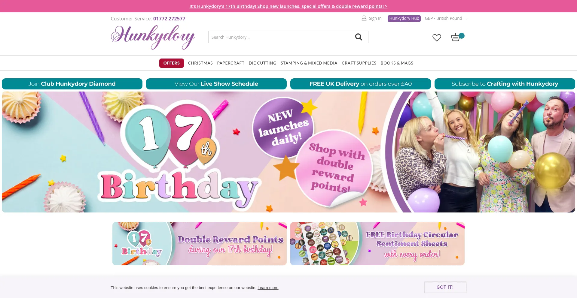¿És Seguro y Confiable Hunkydorycrafts.co.uk?