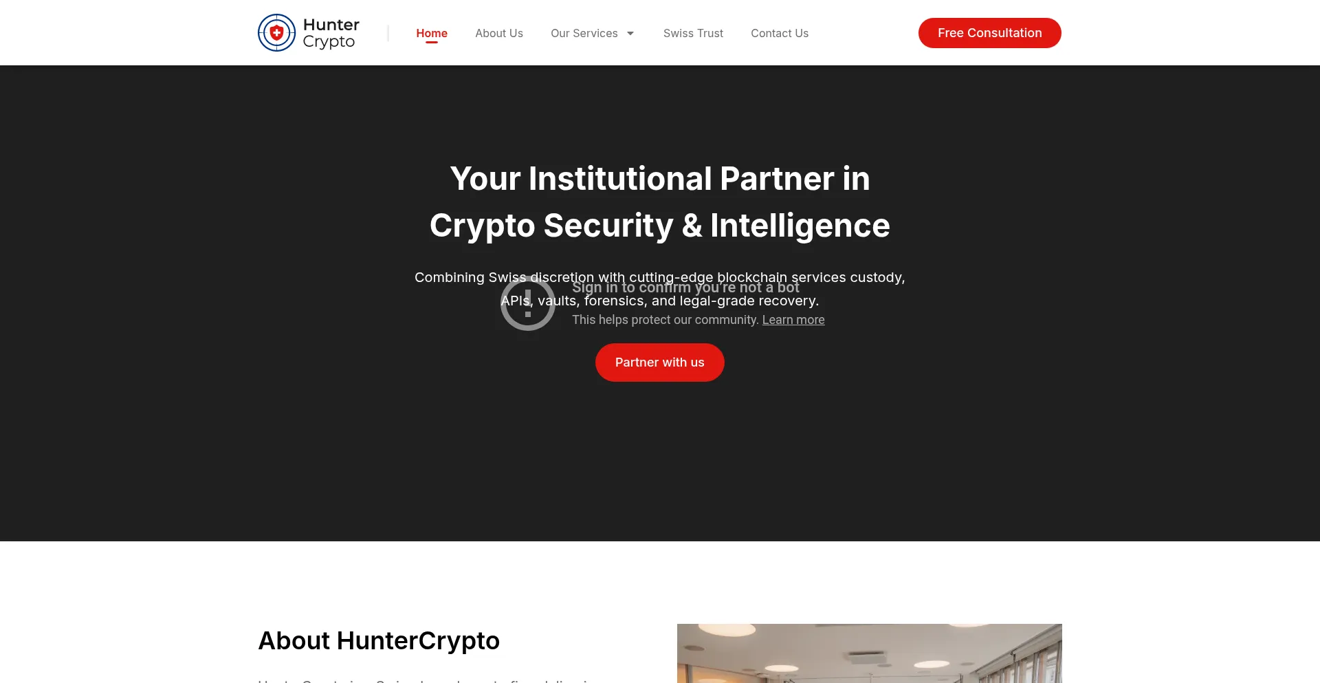 ¿És Seguro y Confiable Huntercrypto.com?