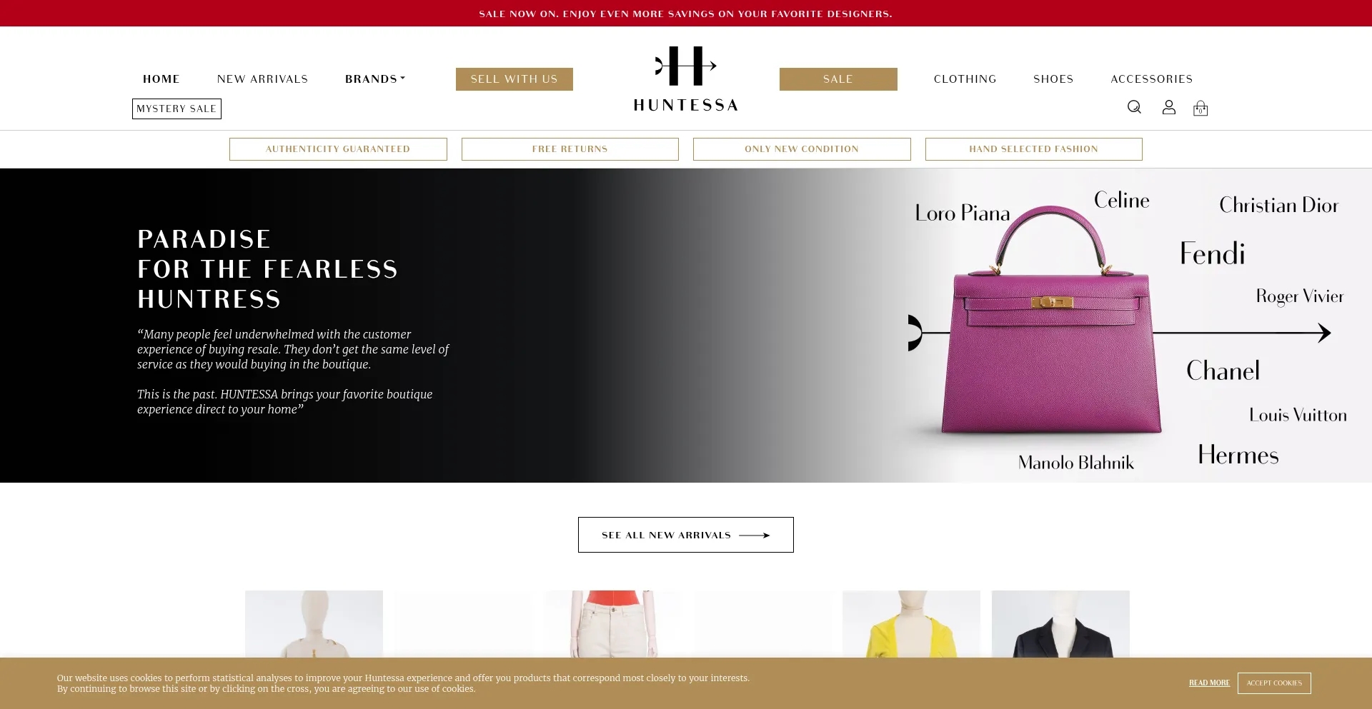 ¿És Seguro y Confiable Huntessa.com?