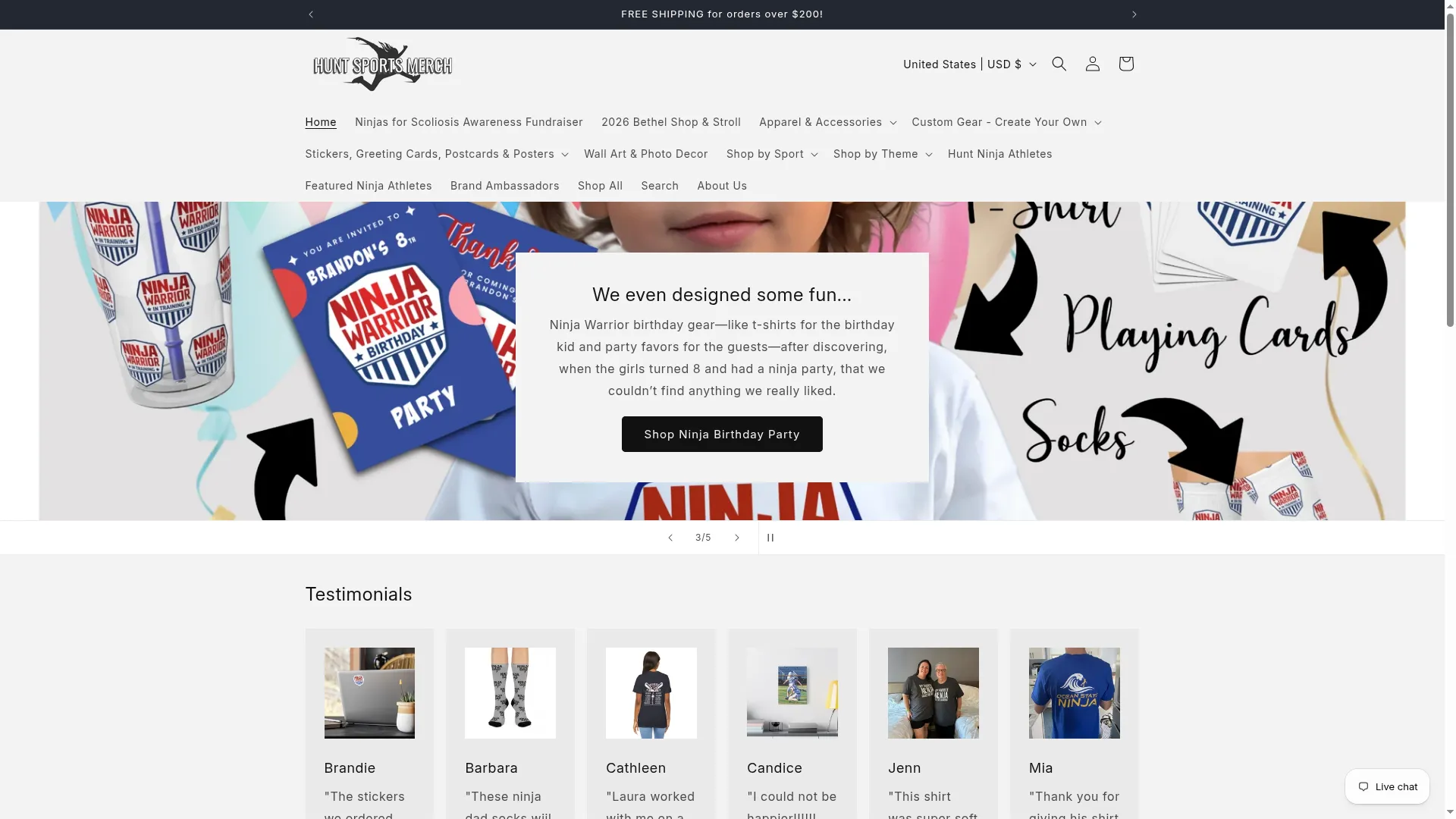 Huntsportsmerch.com