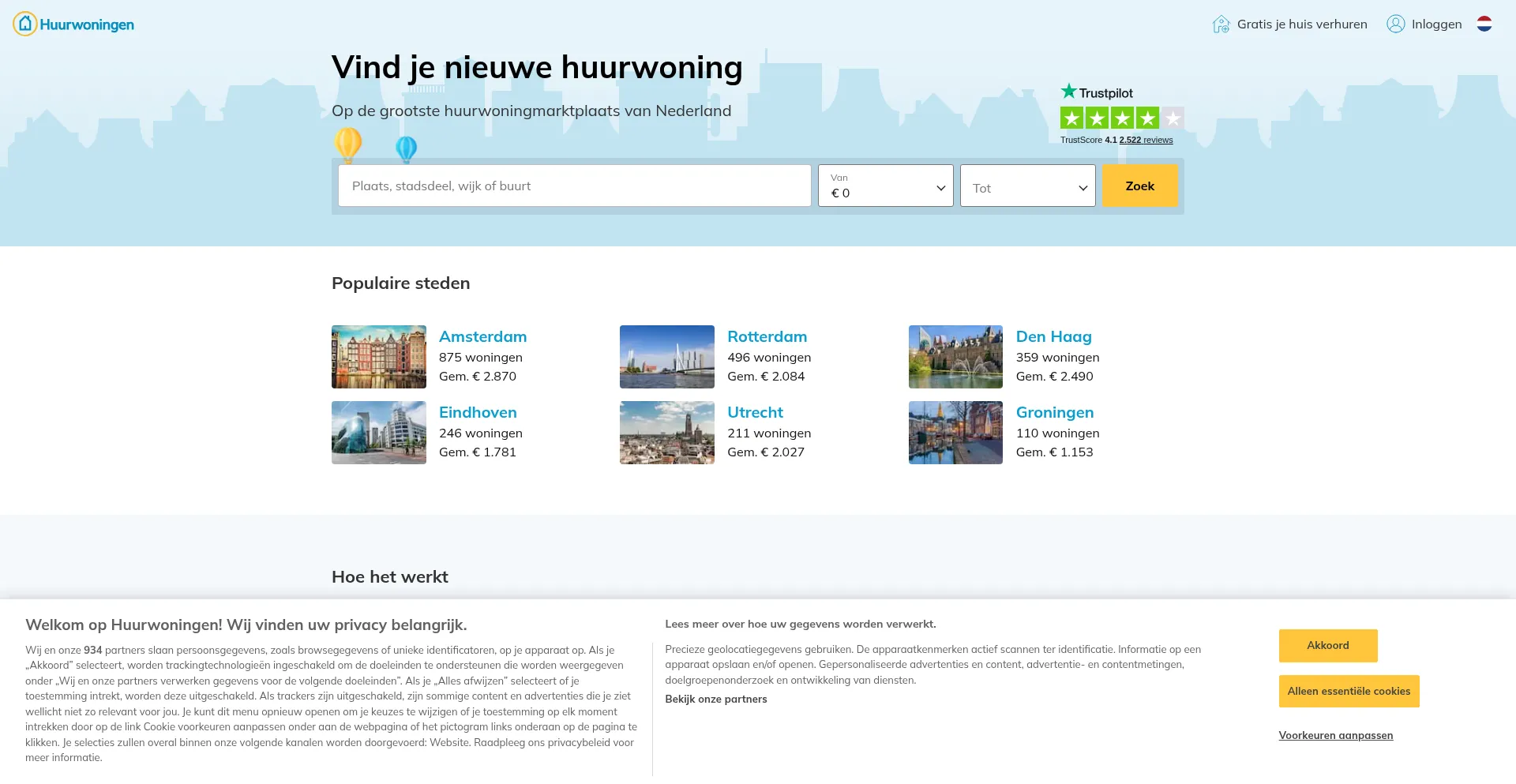 ¿És Seguro y Confiable Huurwoningen.nl?