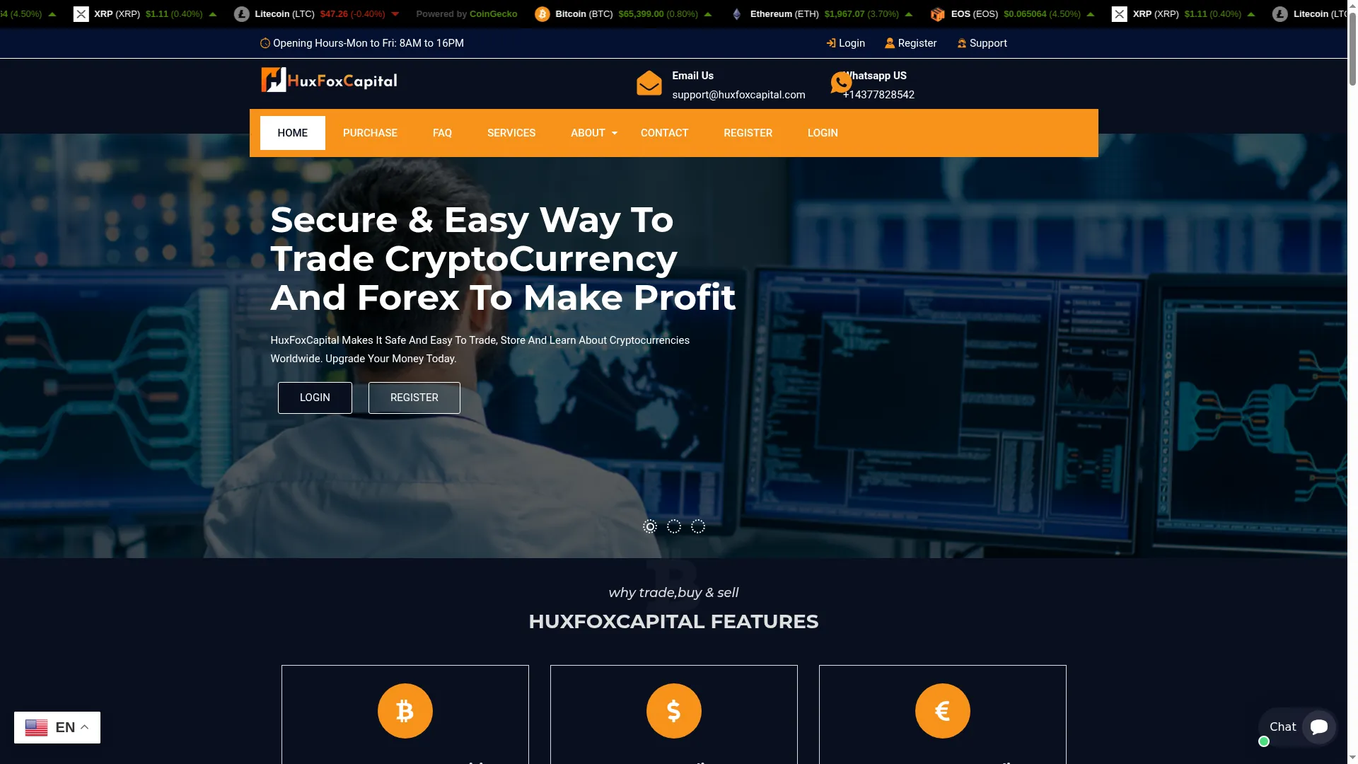 Huxfoxcapital.com