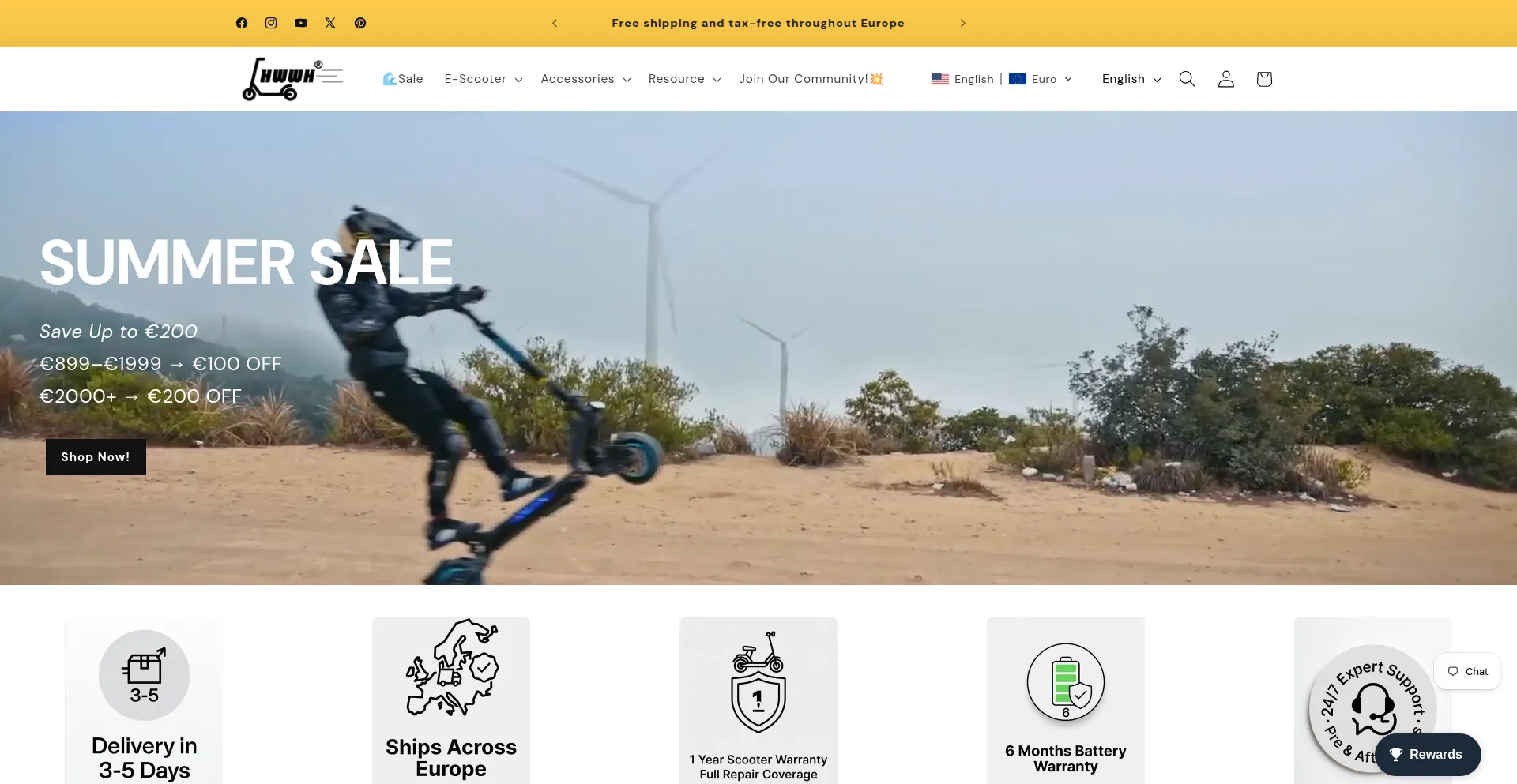 Hwwhescooter.com