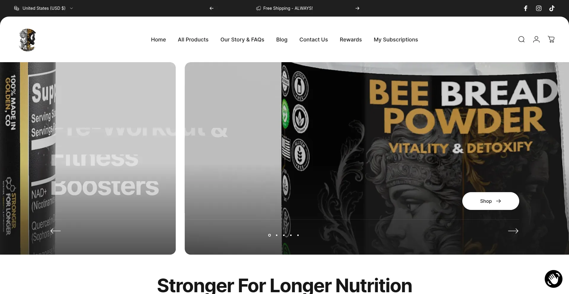 Website screenshot of Iamsfl.com