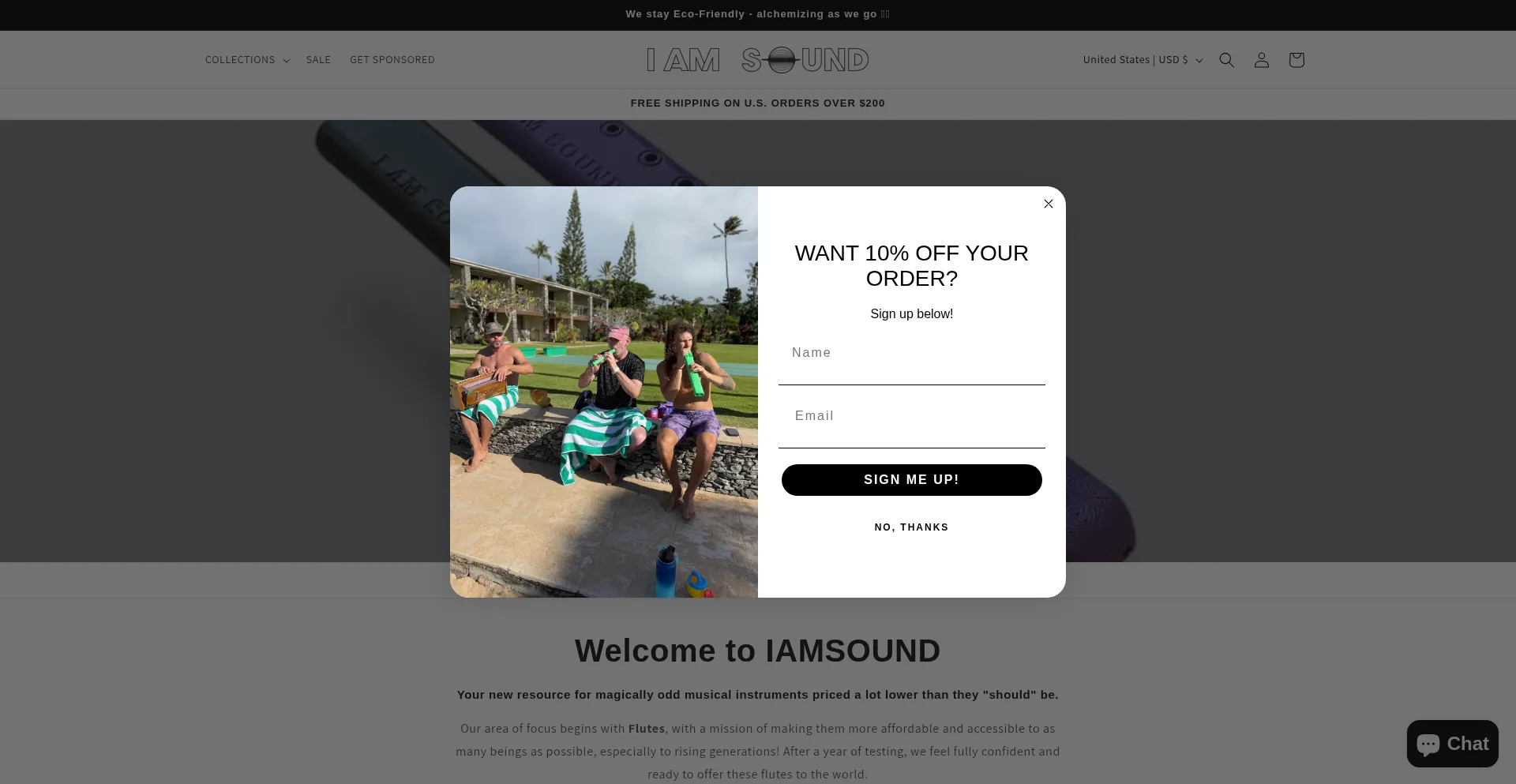 Iamsound.one Screenshot