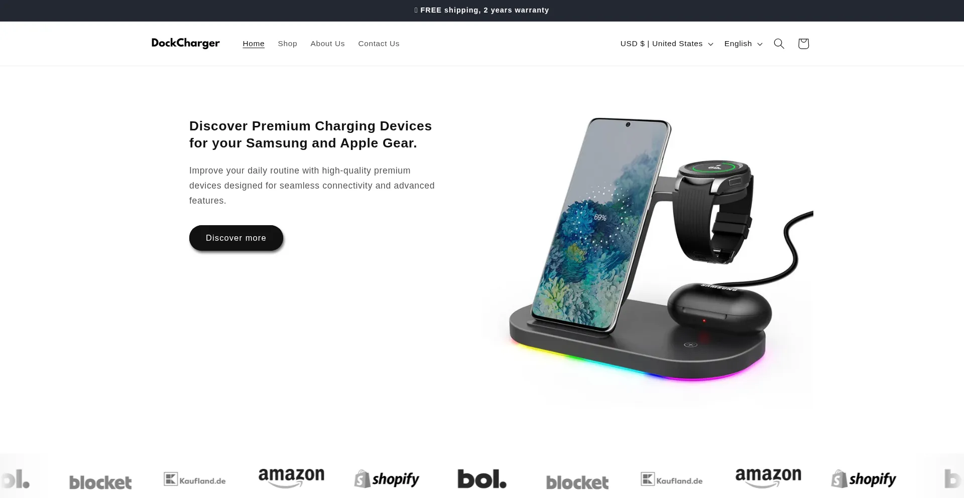 Ichargingdocks.com Screenshot