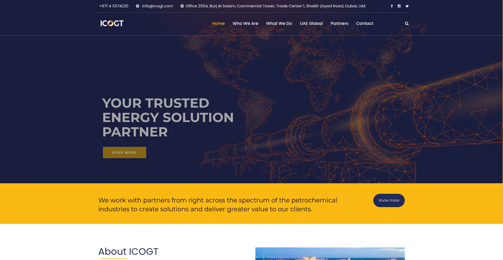 Icogt.com Screenshot