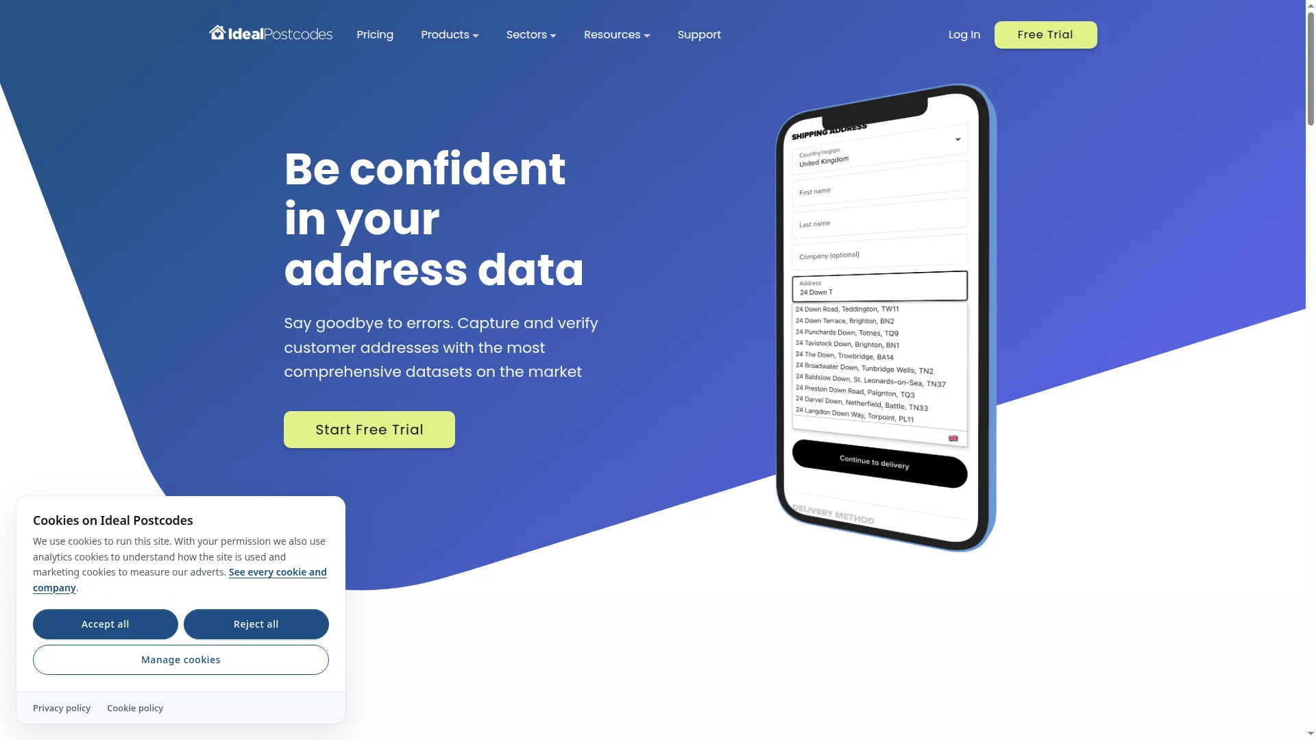 Ideal-postcodes.co.uk