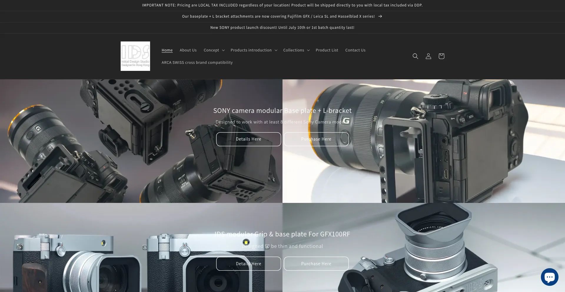 Website screenshot of Idsworks.store