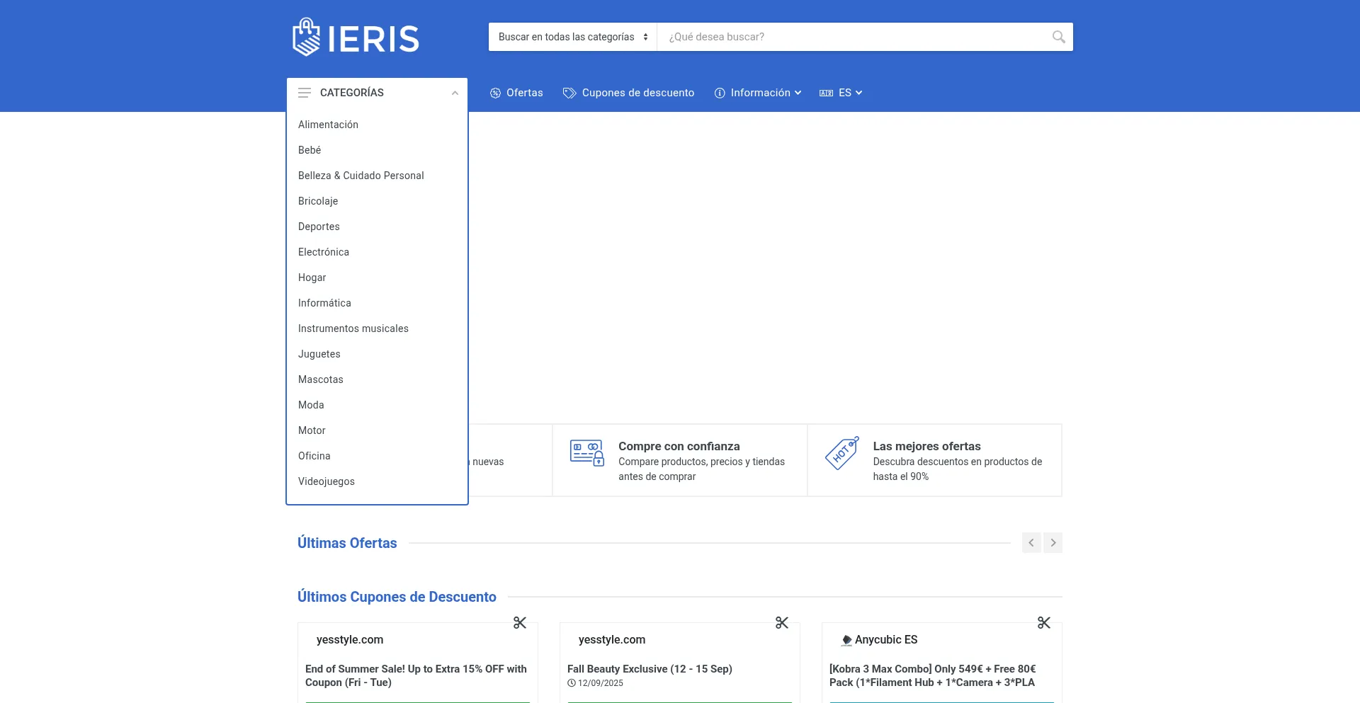 ¿És Seguro y Confiable Ieris.com?