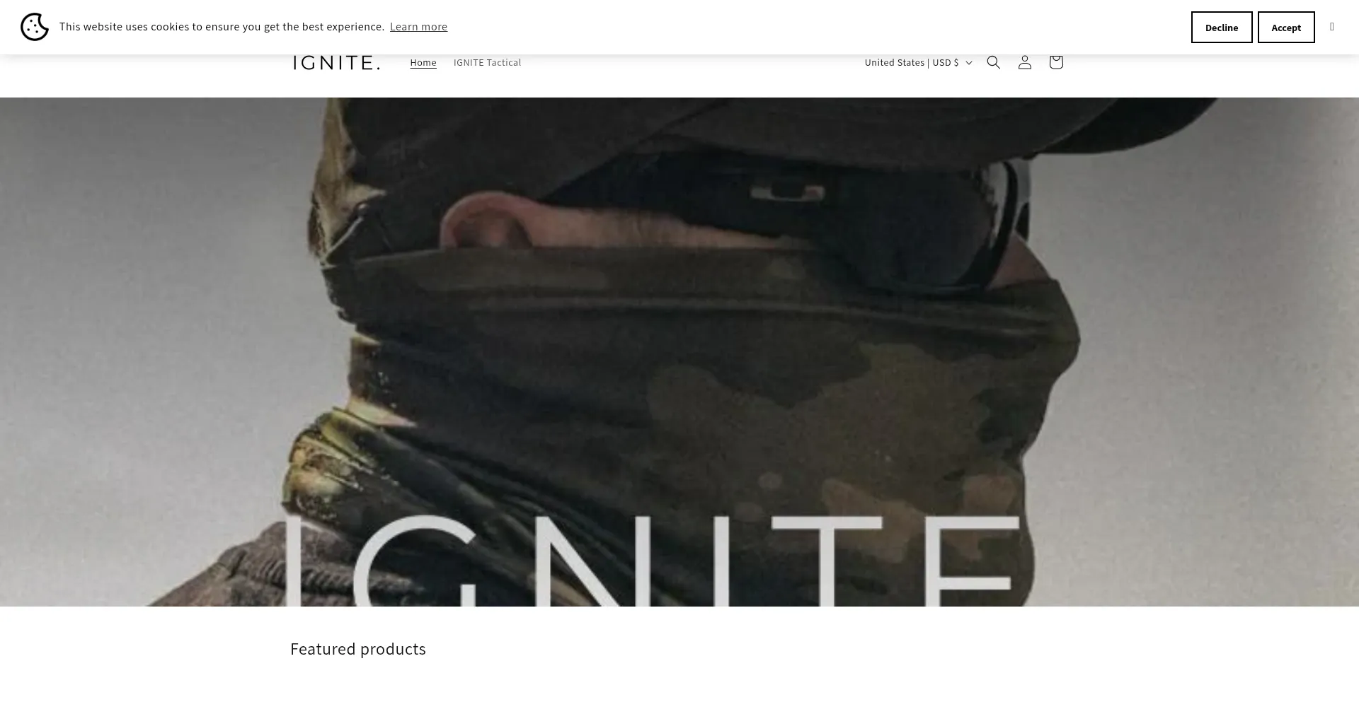 Ignitetatical.com Screenshot
