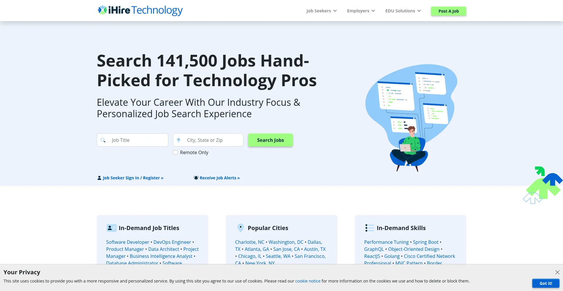 ¿És Seguro y Confiable Ihiretechnology.com?