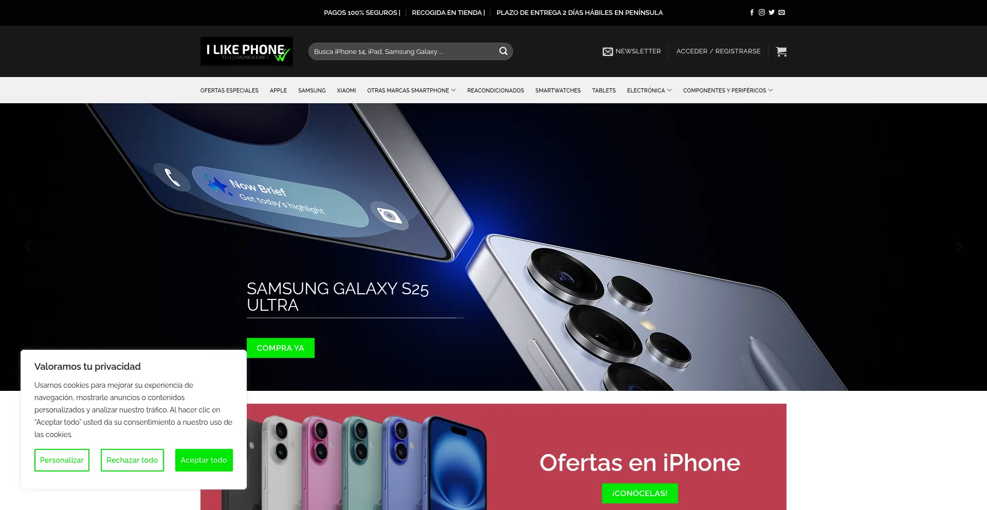 Ilikephone.es Screenshot