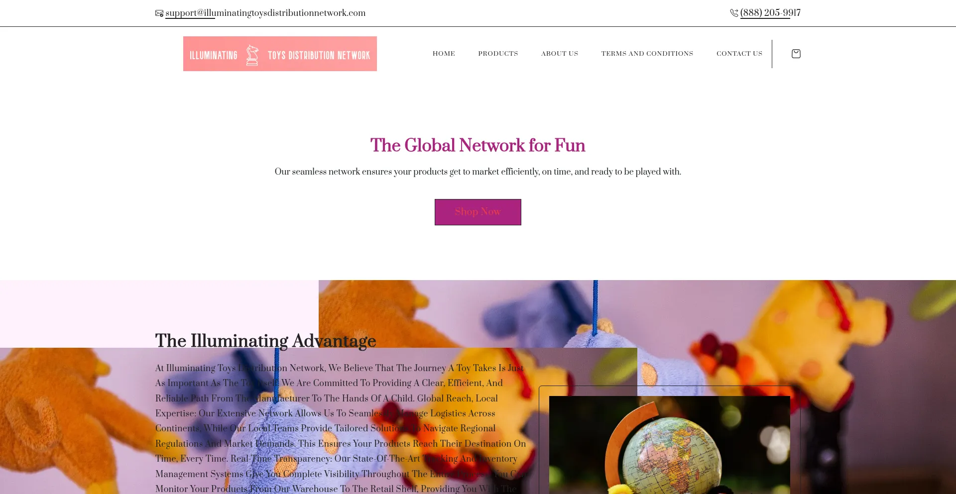 Illuminatingtoysdistributionnetwork.com