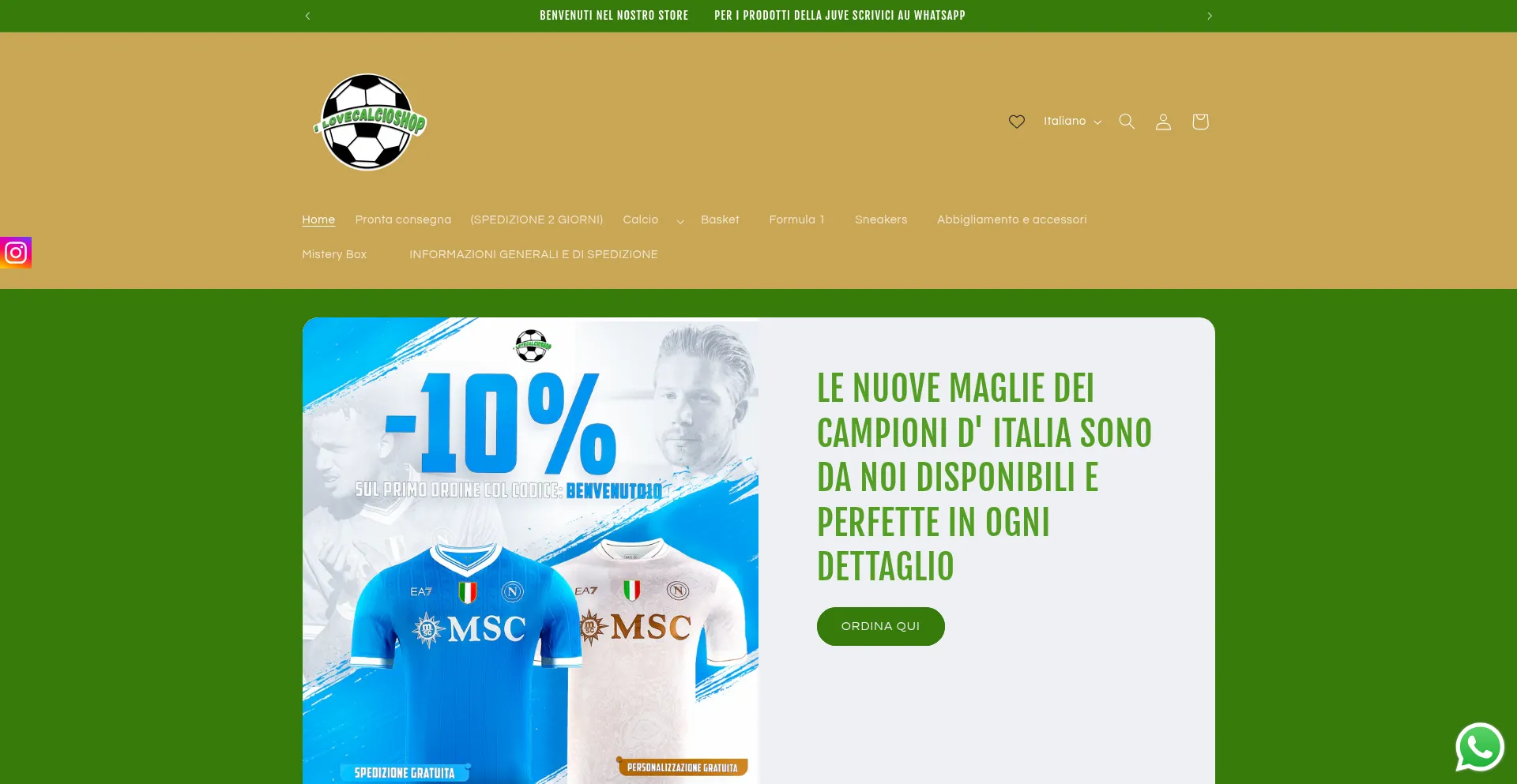 ¿És Seguro y Confiable Ilovecalcioshop.it?