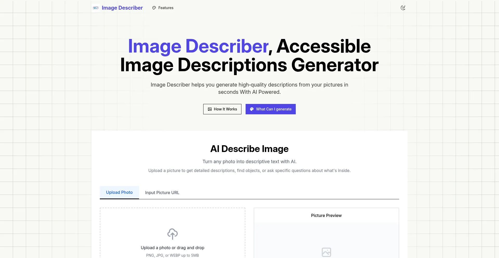 ¿És Seguro y Confiable Image-describer.org?