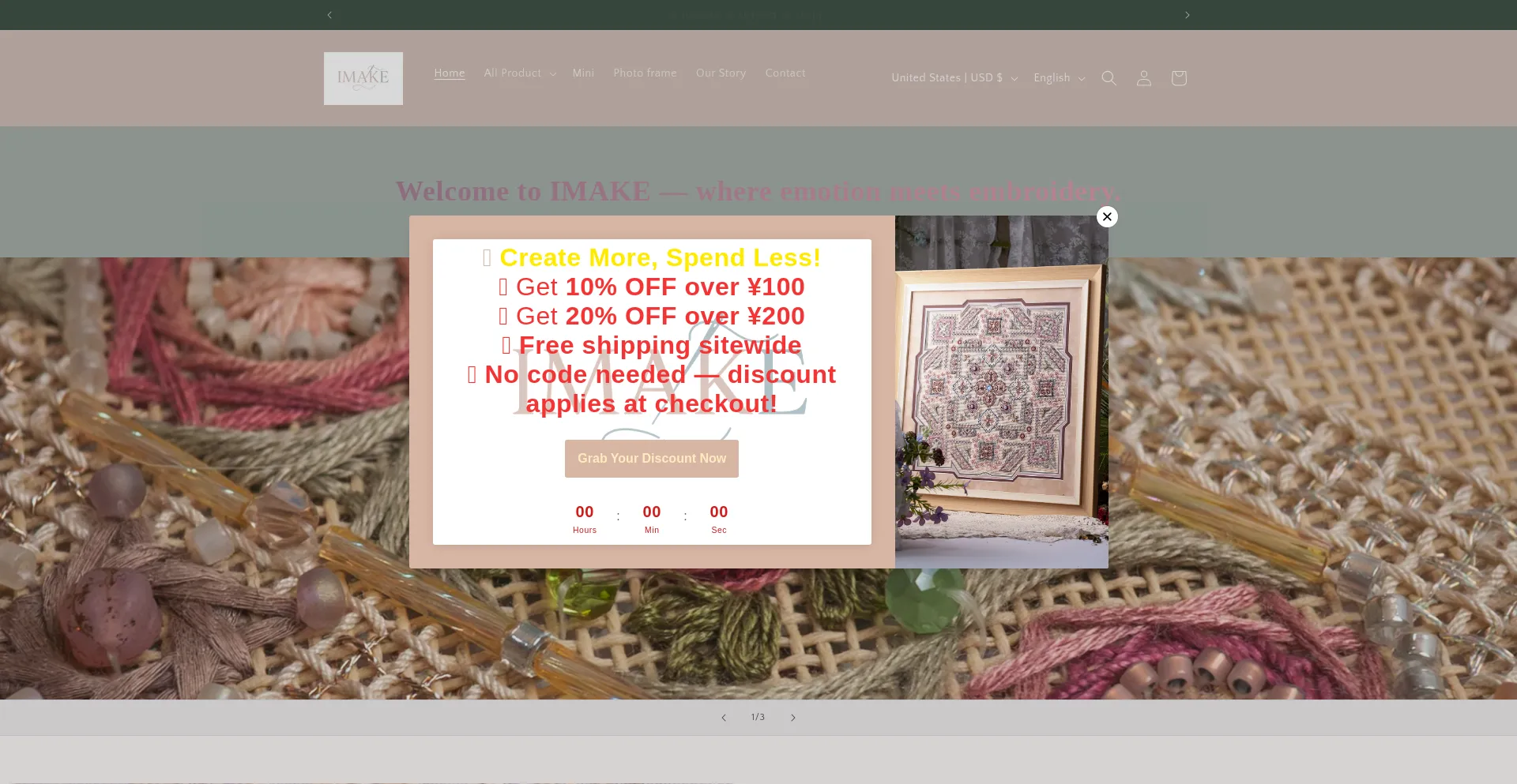 Imakestitch.com Screenshot