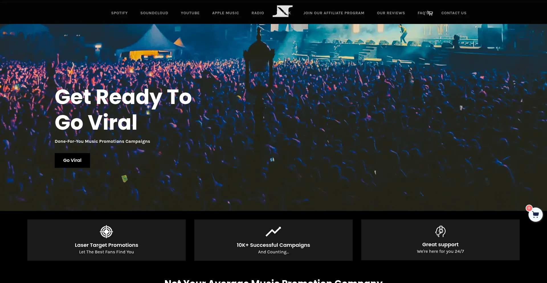 Website screenshot of Imperiumnetpromo.com